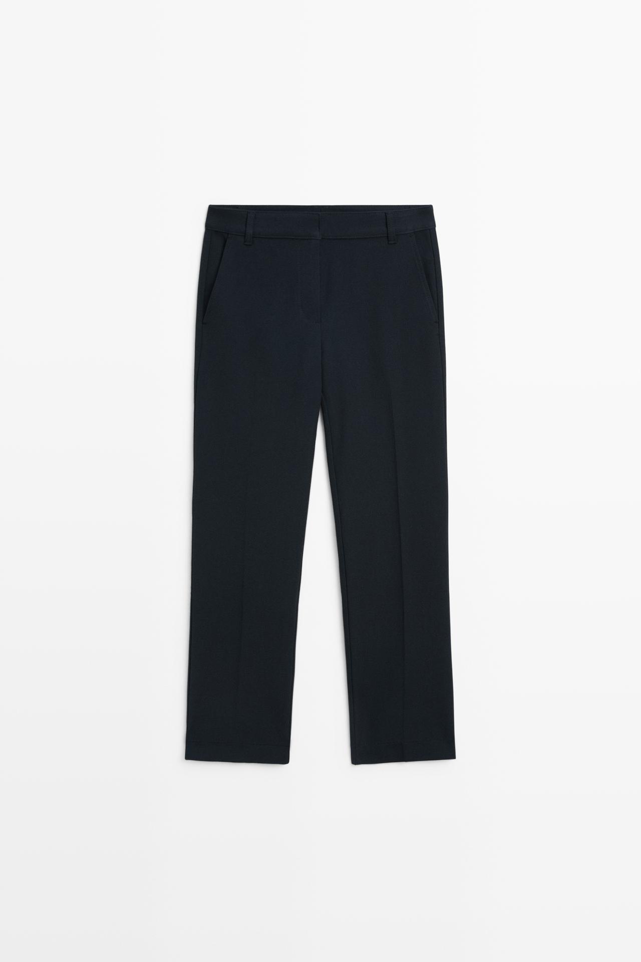 Stretch technical pants — NAVY BLUE
