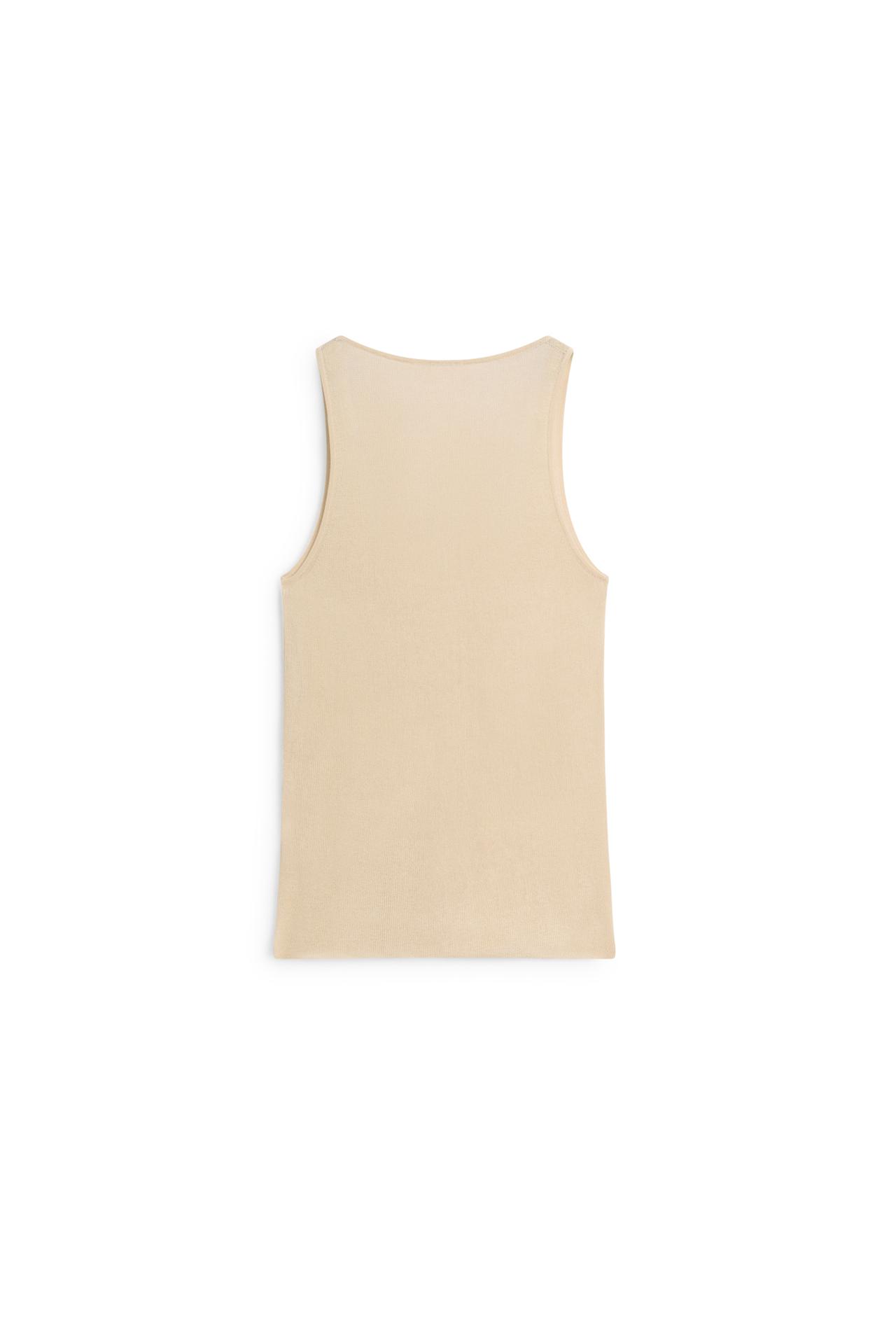 Flowing silk top - LIMITED EDITION — SAND