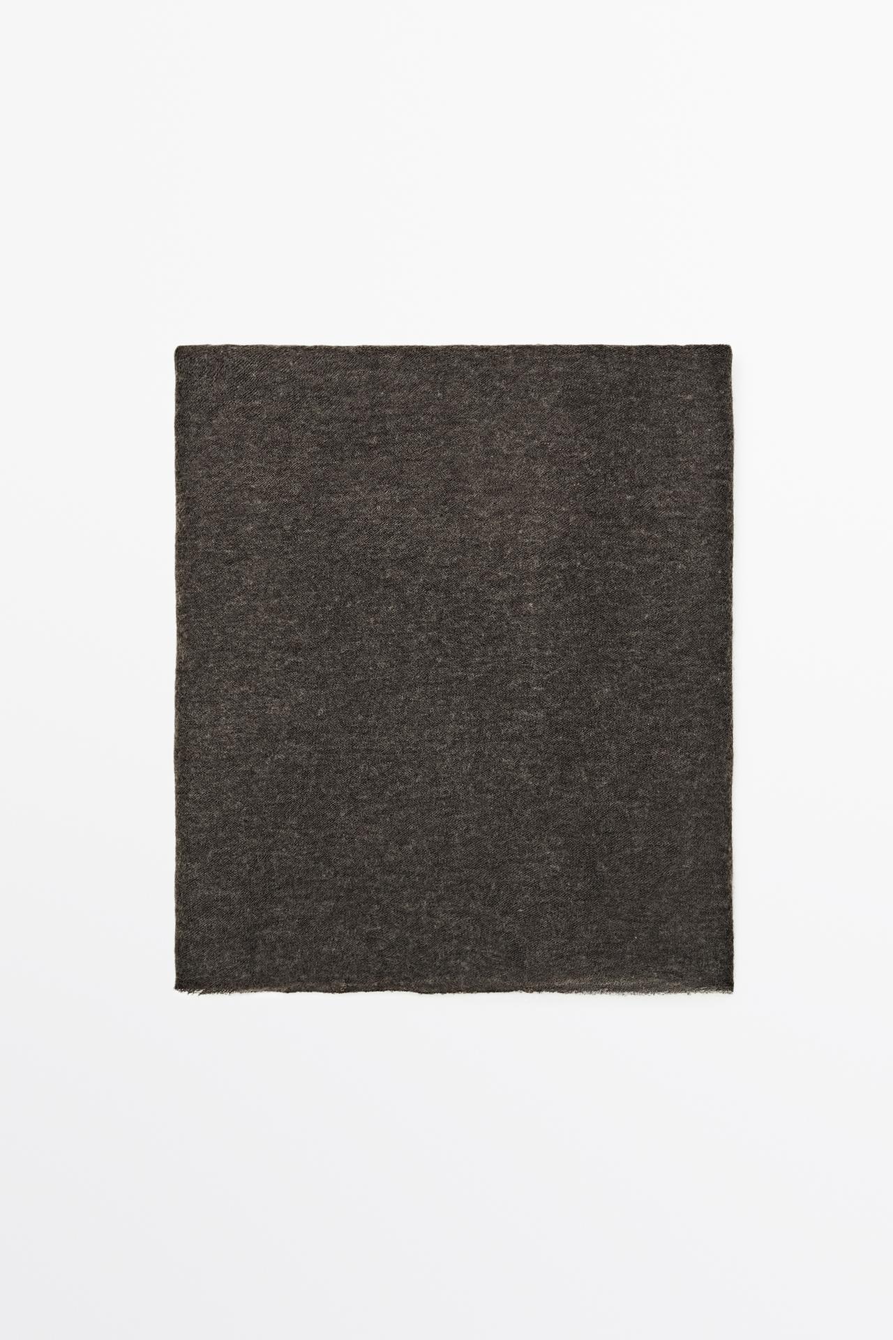 100% Cashmere scarf — BROWN