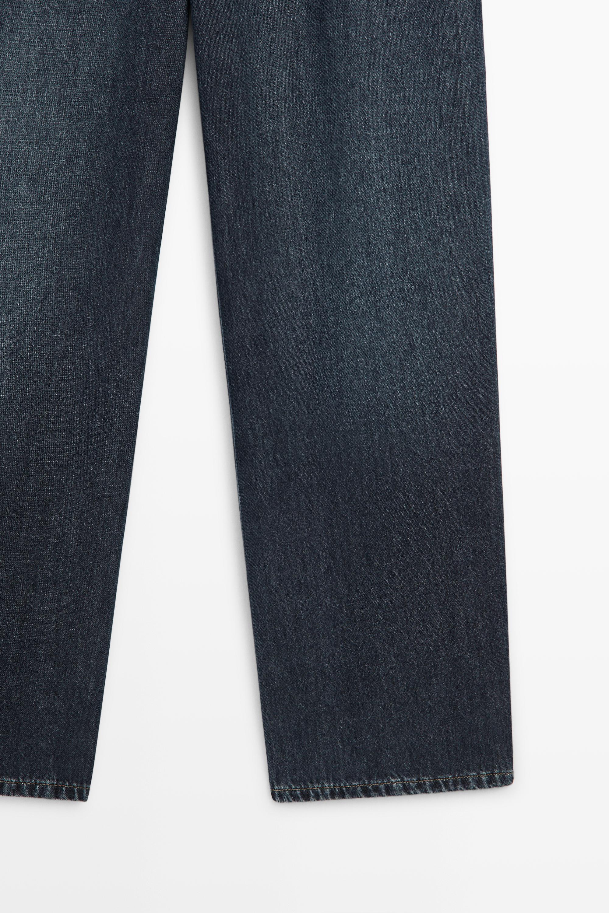 Massimo Dutti Yüksek bel relaxed fit barrel fit jean