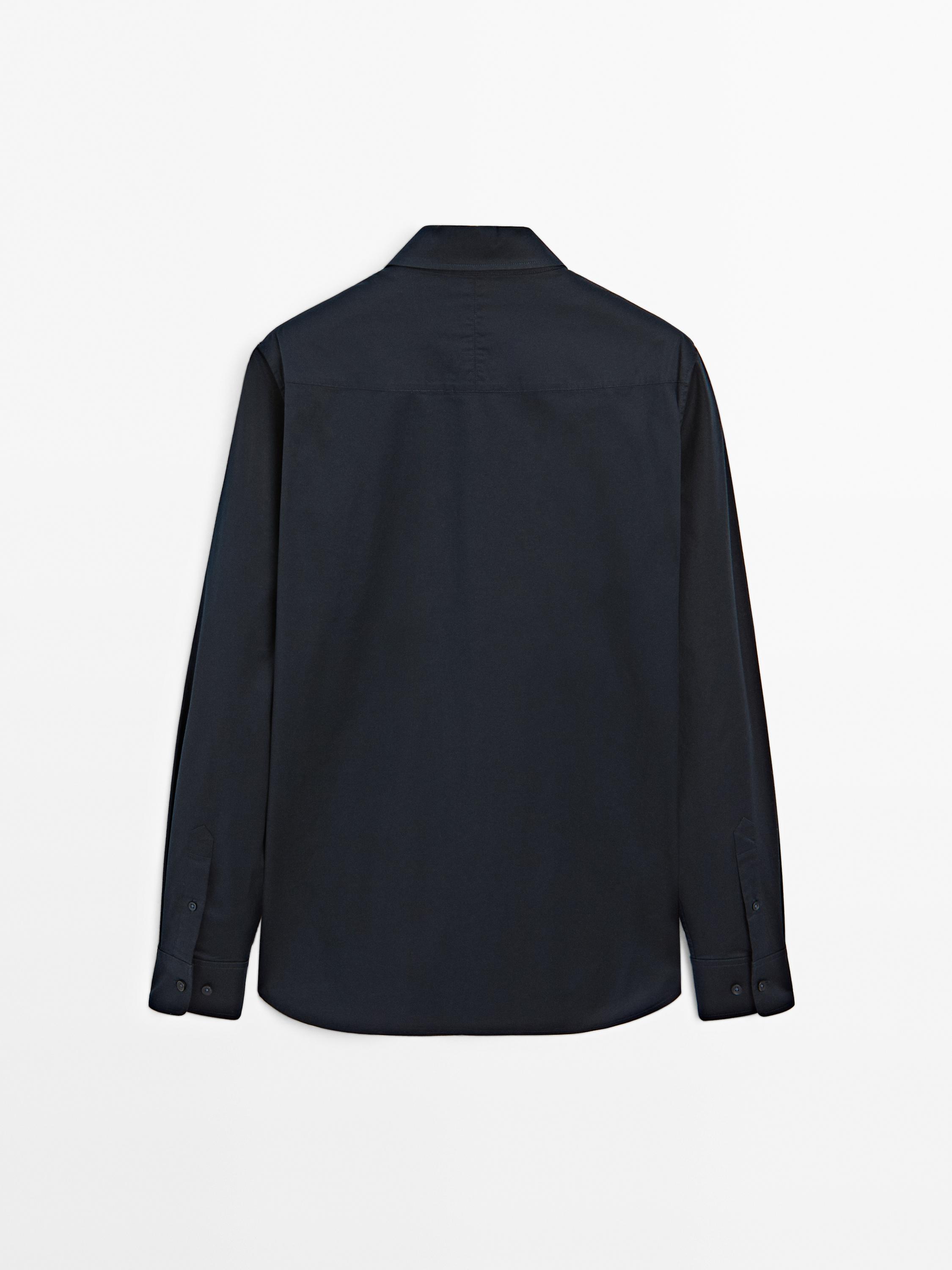 Camisa regular fit strech