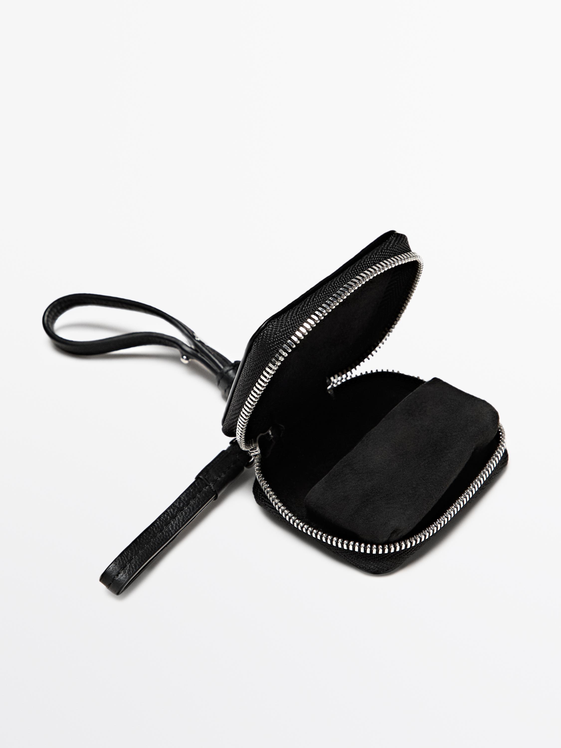 Husă AirPods din piele nappa