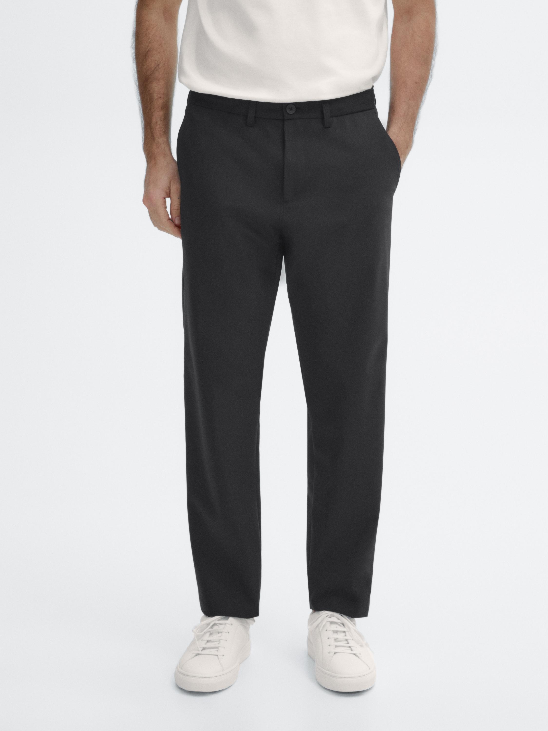 Regular-fit technical trousers