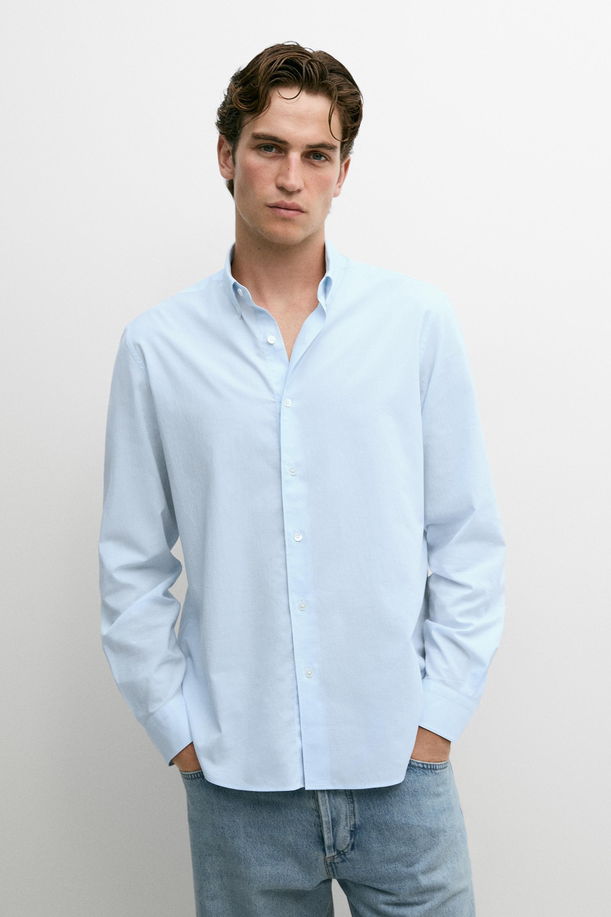 Camisa mil rayas 100% algodón