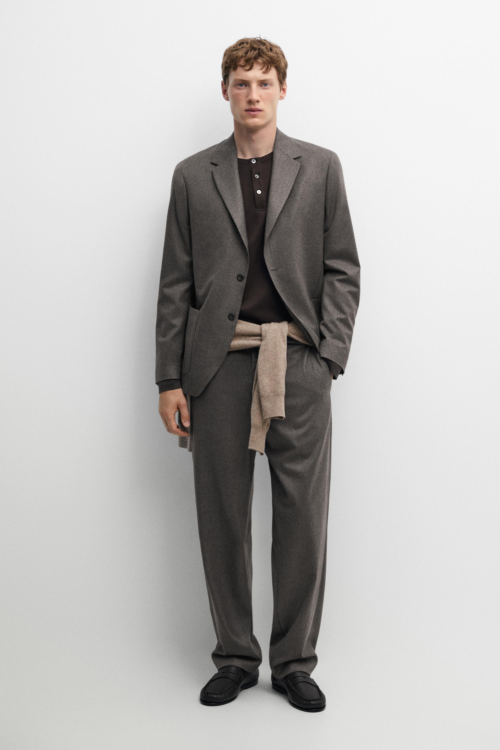 100% Wool Suit Pants