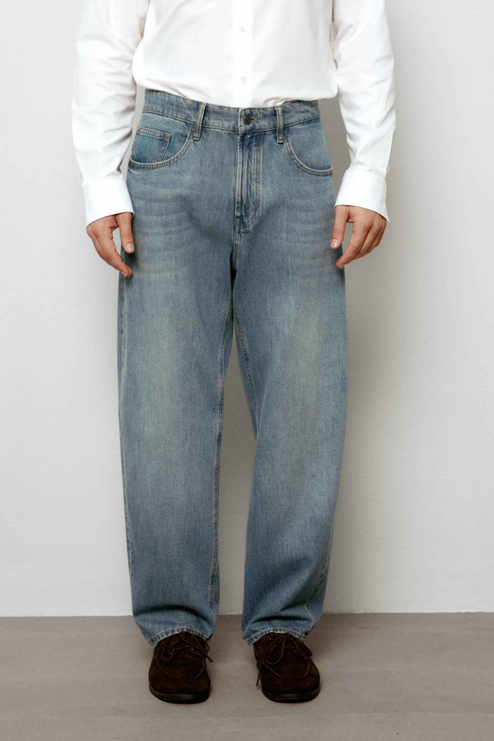 Barrel fit jeans
