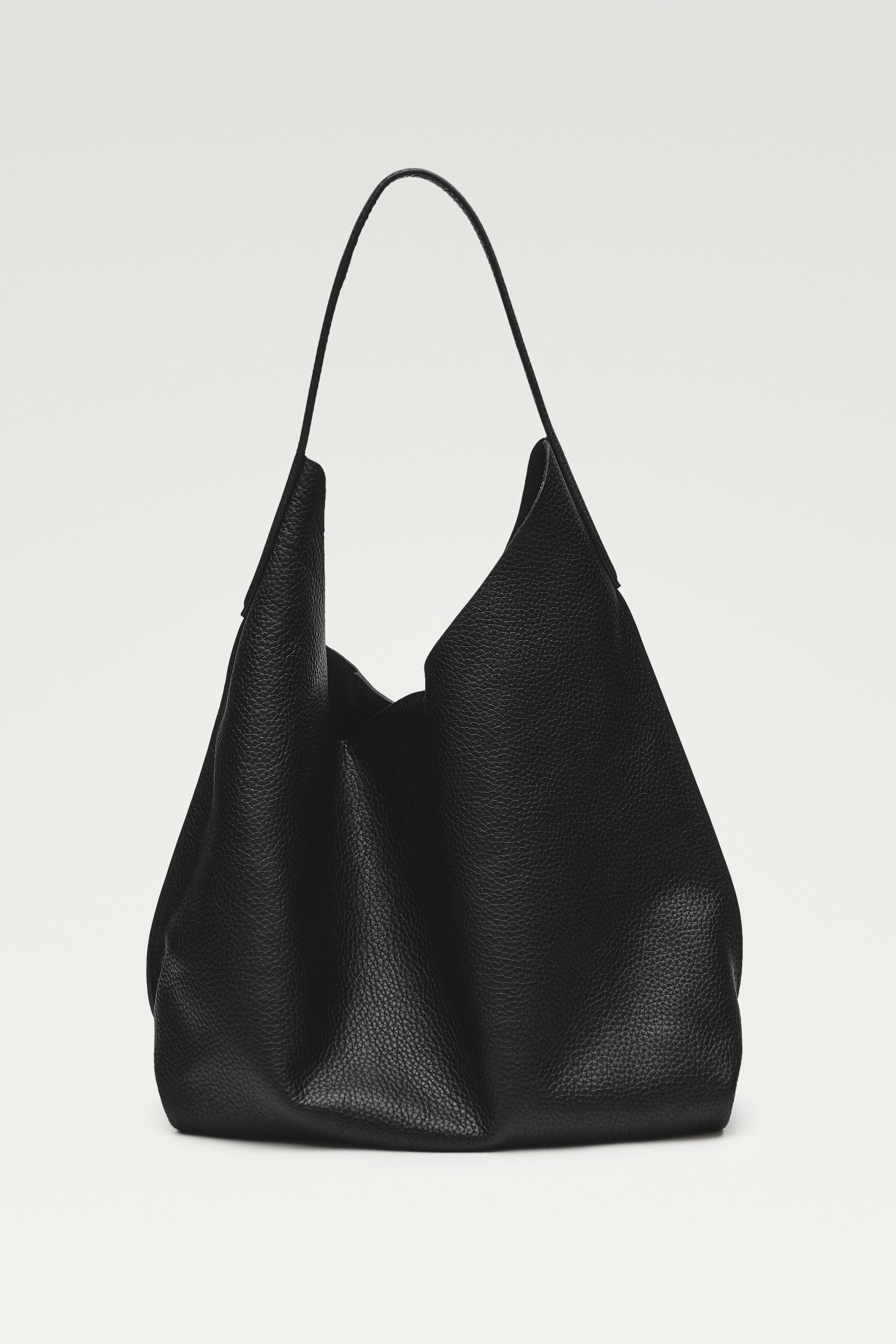 Medium nappa leather shoulder bag