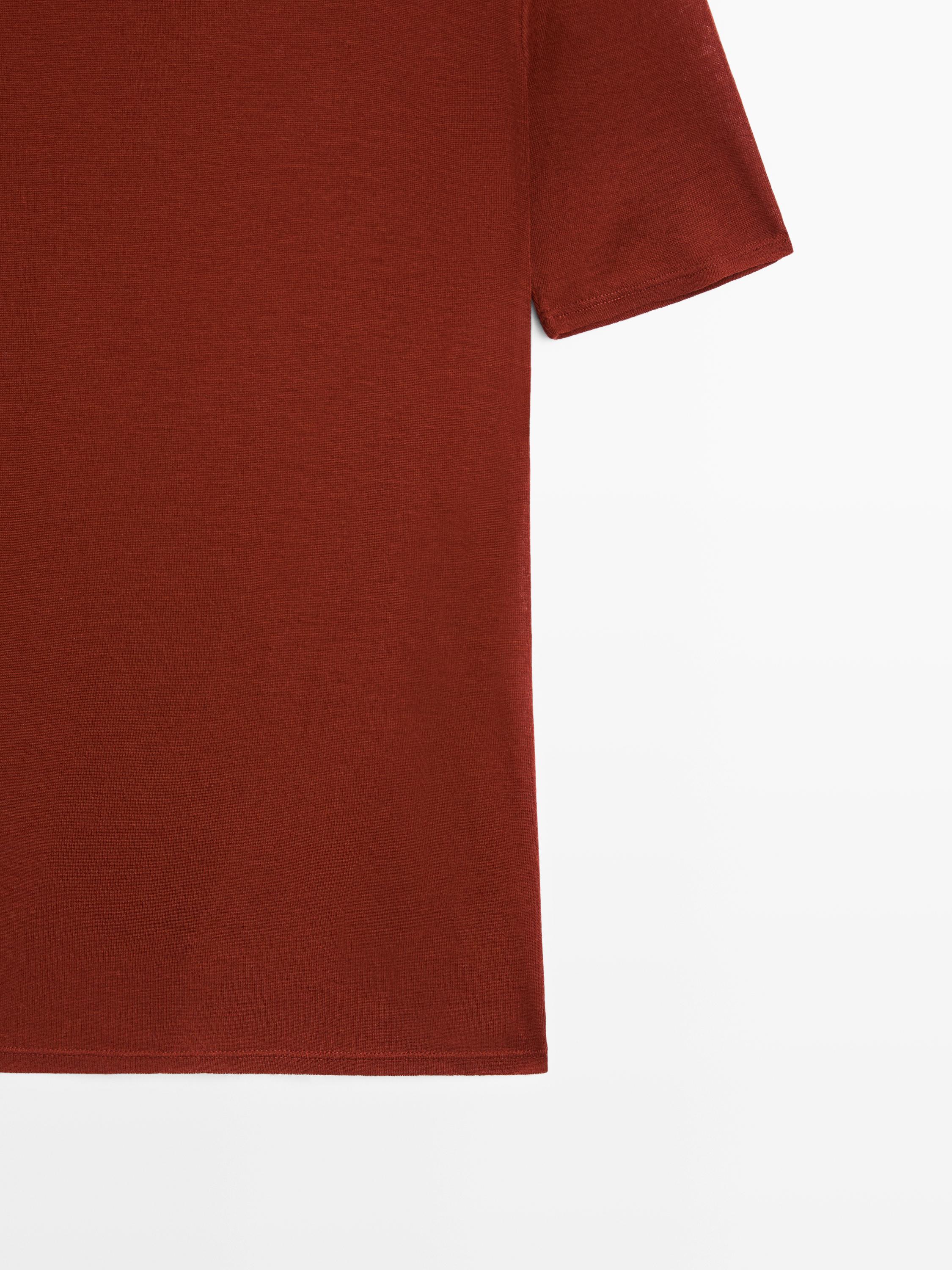T-Shirt mit Rollkragen