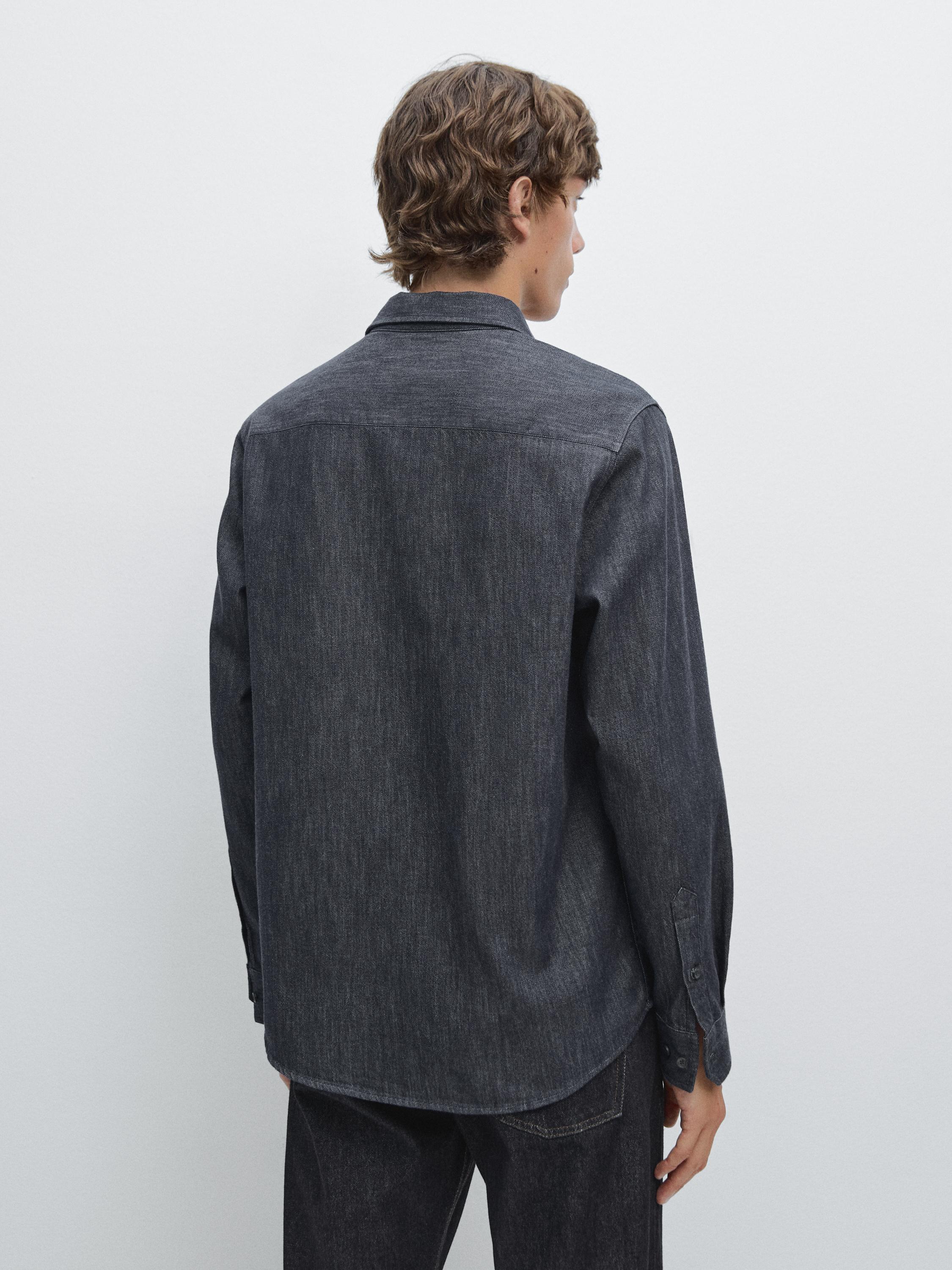 Chemise denim heavy weight