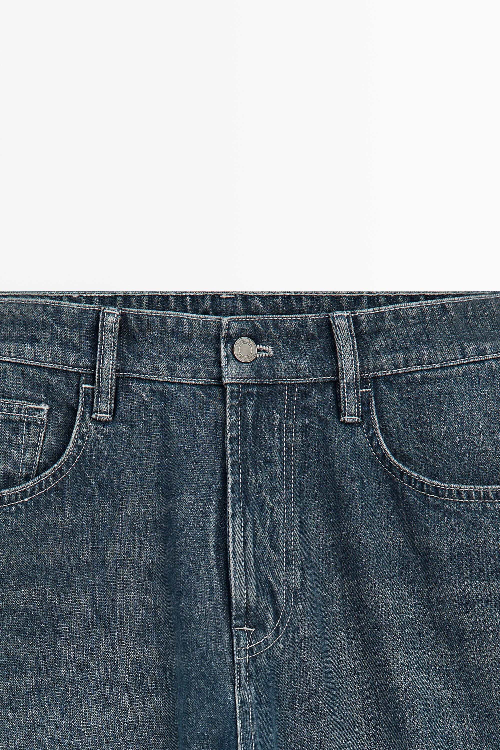 Tapered fit jeans — FADED BLUE