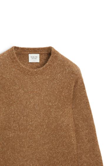 Flecked knit sweater - LIMITED EDITION — CAMEL 6