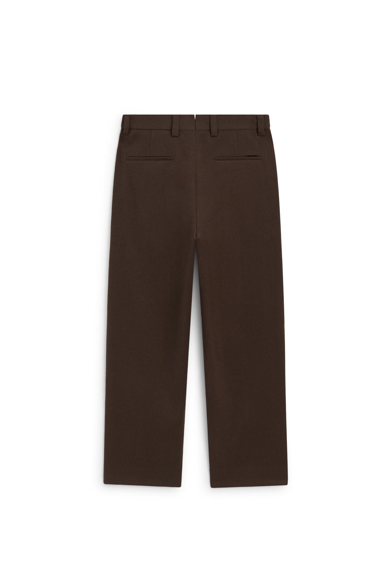 100% wool pants - LIMITED EDITION — BROWN