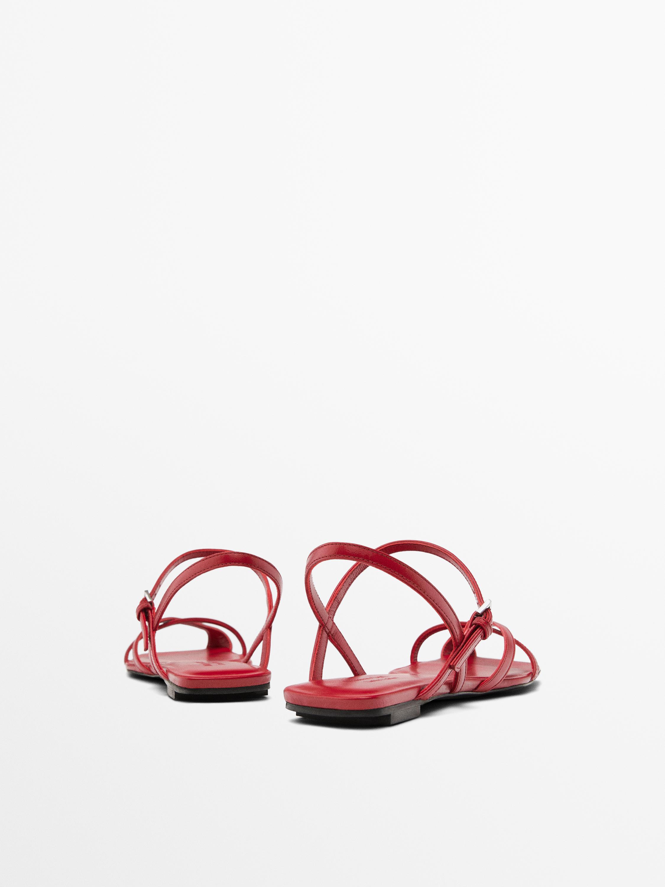Sandalia plana tiras - Limited edition