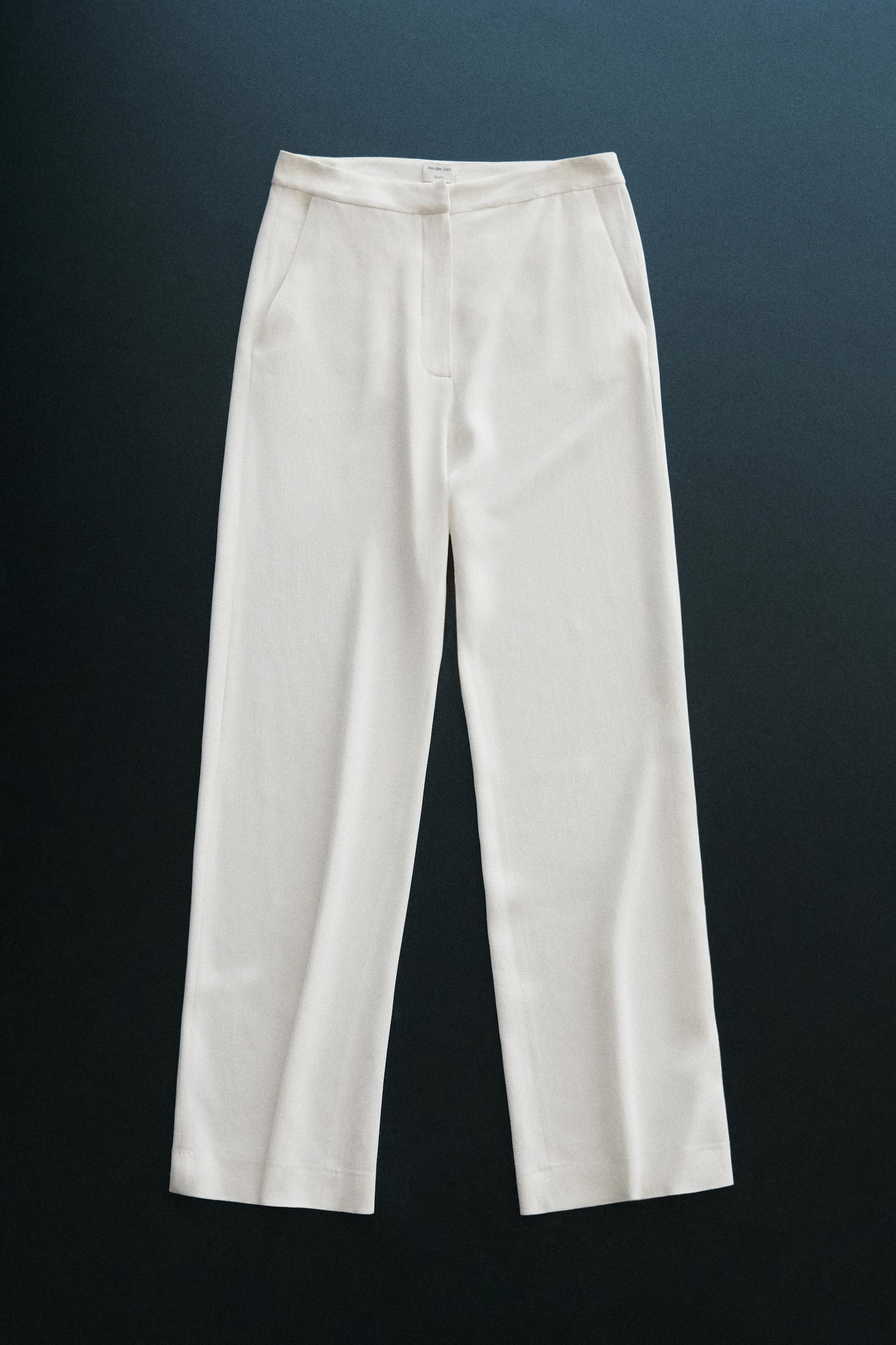 Flowing smart trousers - STUDIO — CREAM