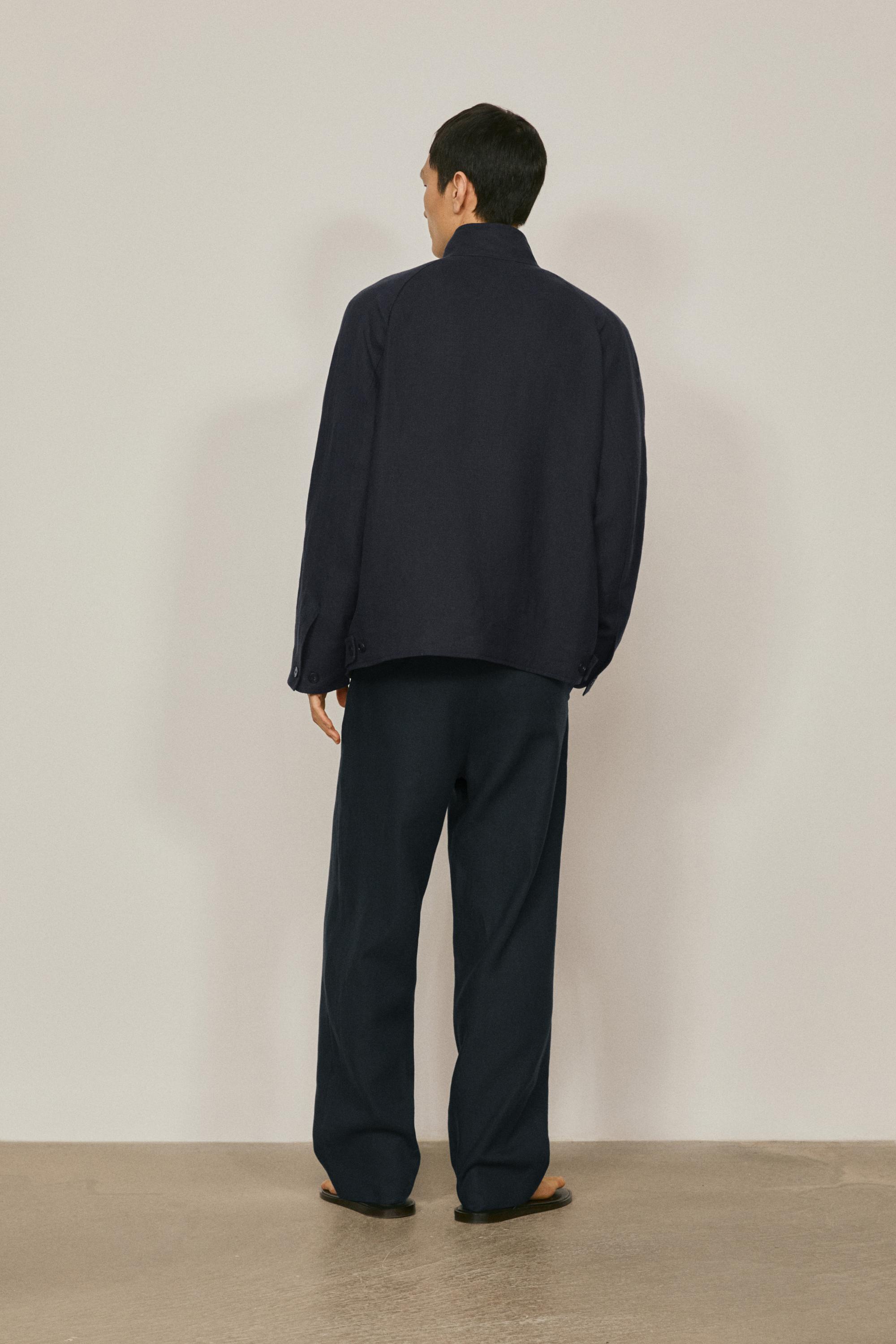 Total look linen overshirt - LIMITED EDITION — NAVY BLUE