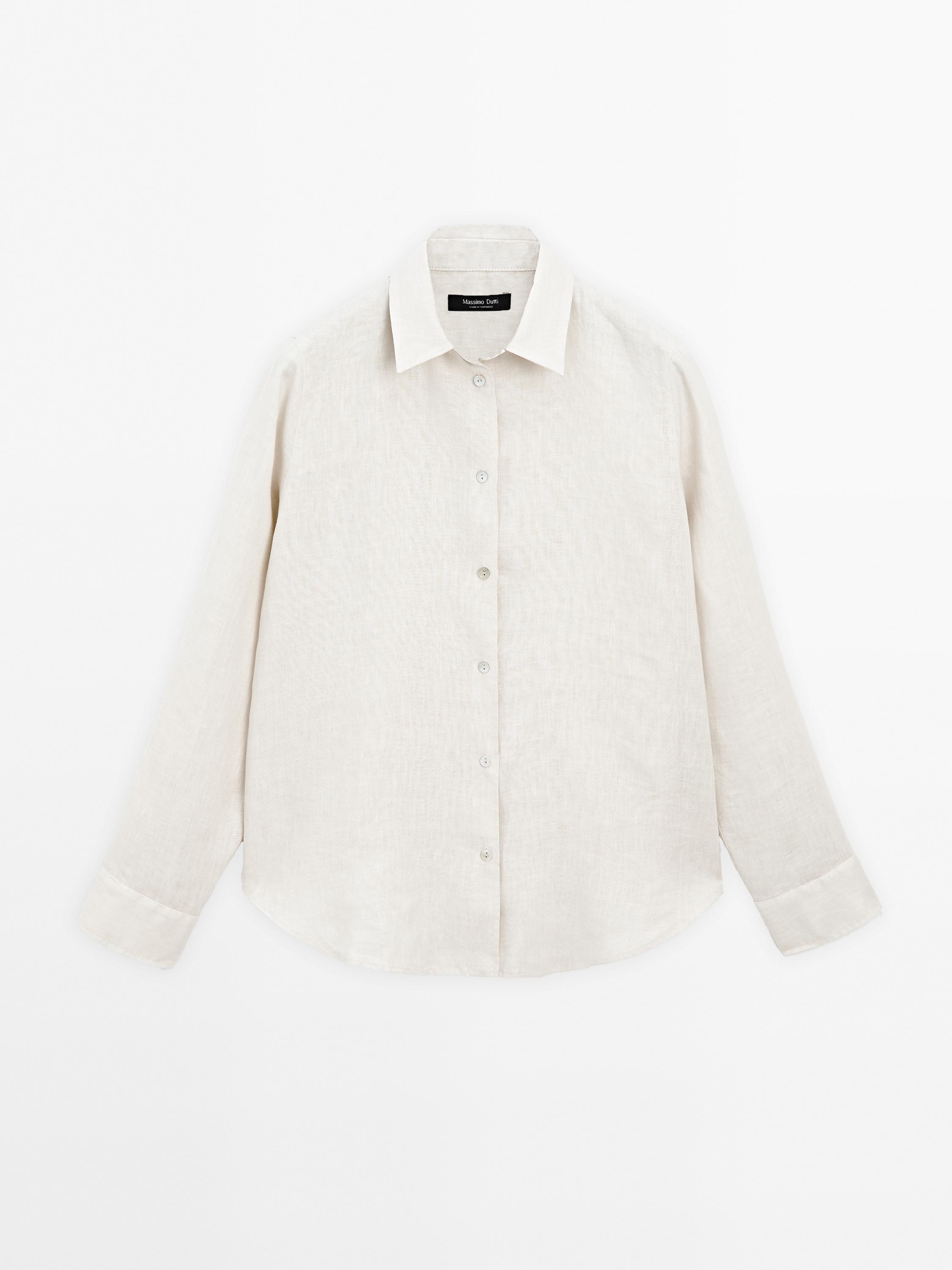 Fluid shirt 100% linen