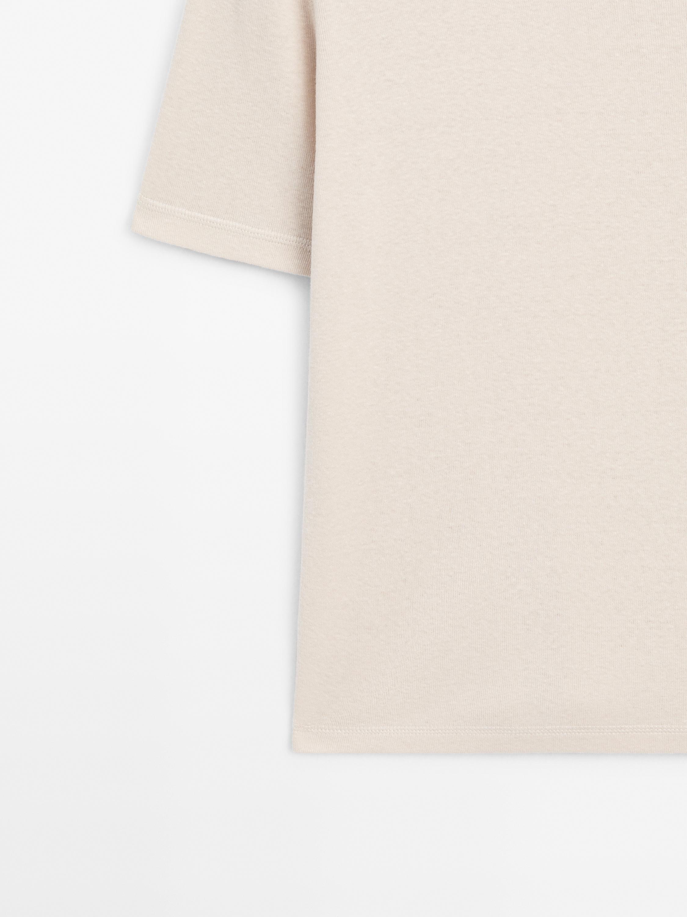 Faded 100% cotton T-shirt