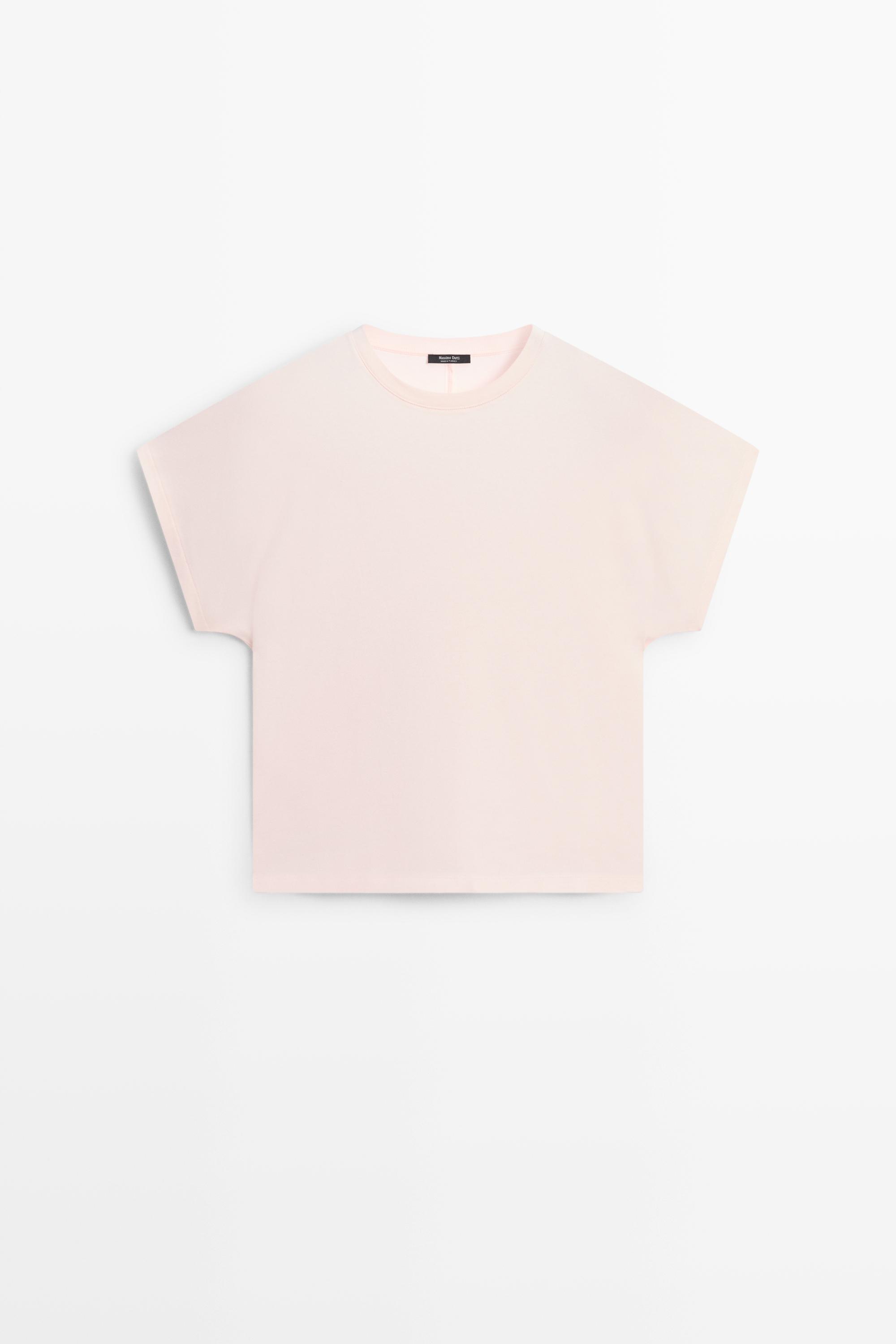 100% Cotton Short Sleeve T-Shirt — PINK