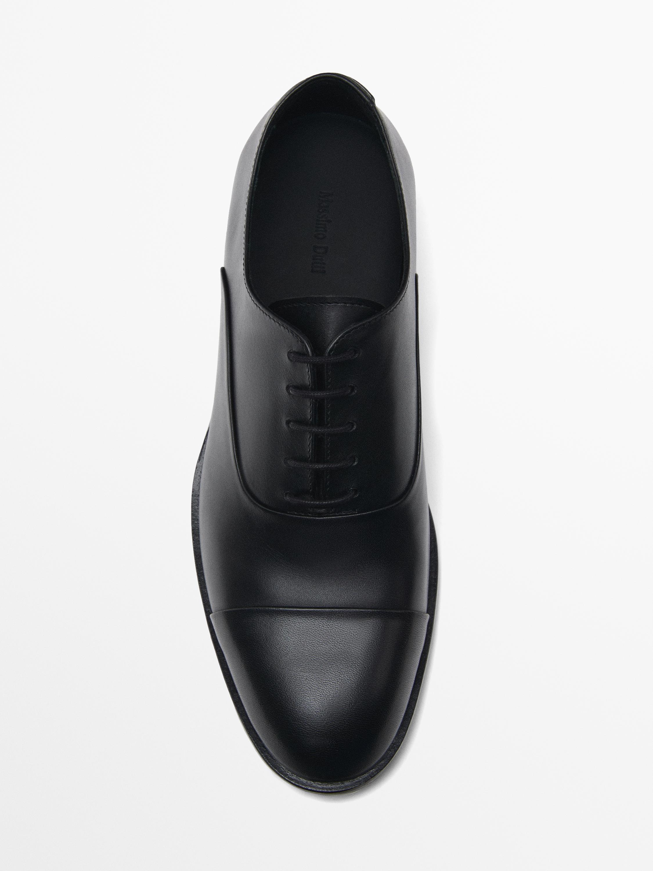 Oxford shoes — BLACK