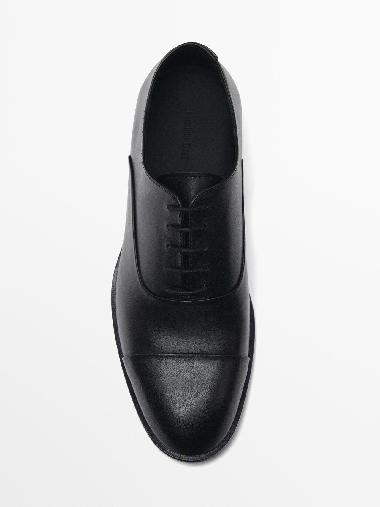 Oxford shoes — BLACK