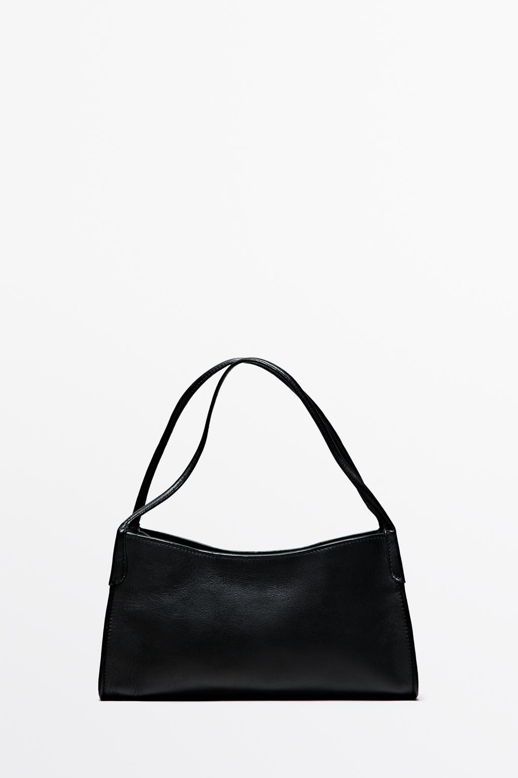 Mini nappa leather satchel