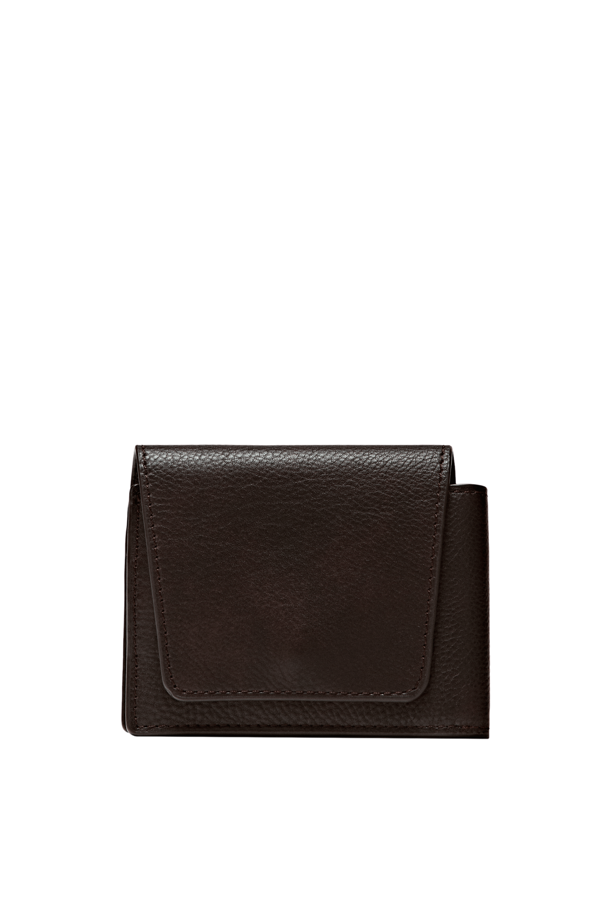 Massimo Dutti Napa deri kapaklı cüzdan görsel 7