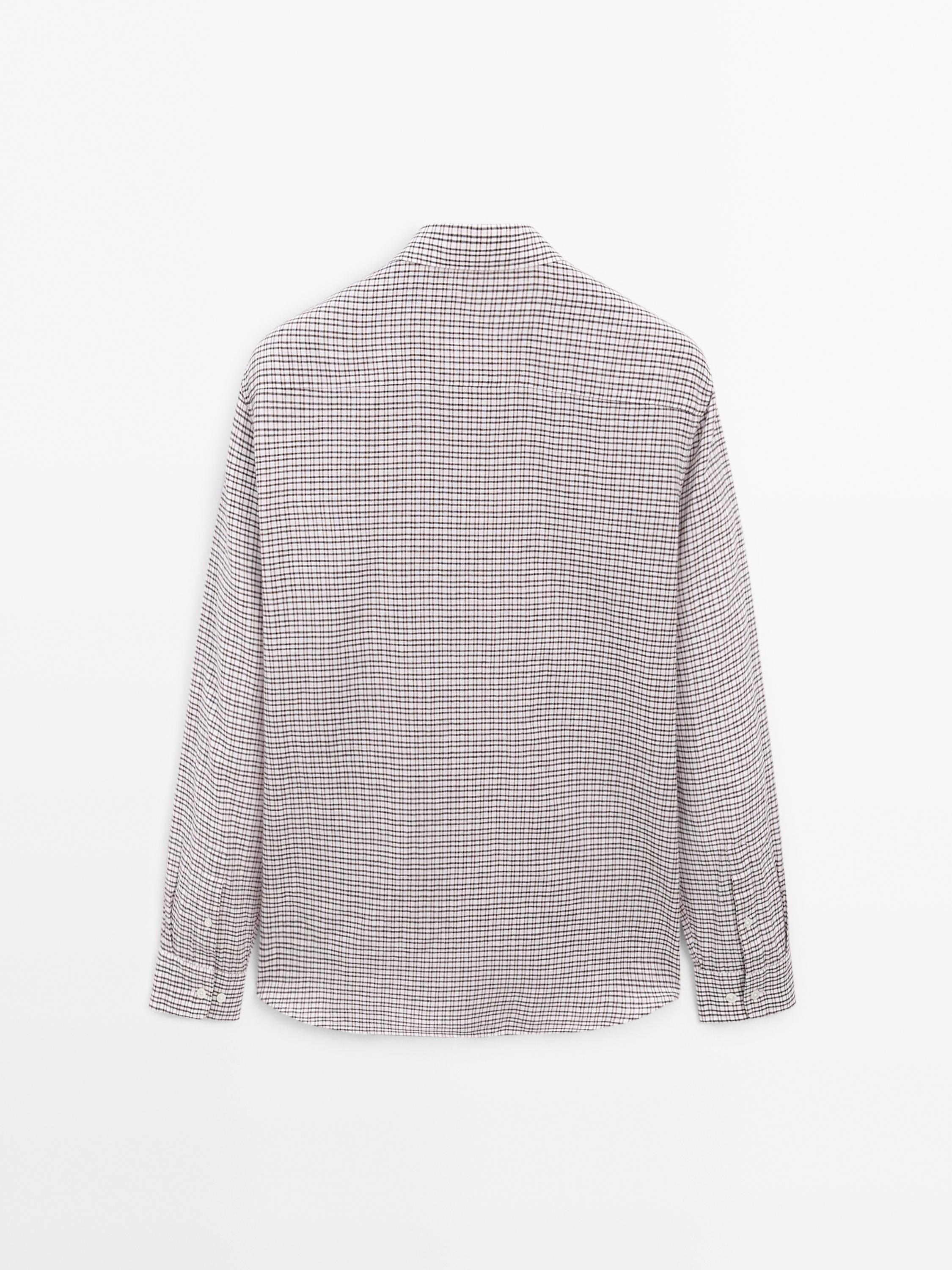 Regular fit check shirt