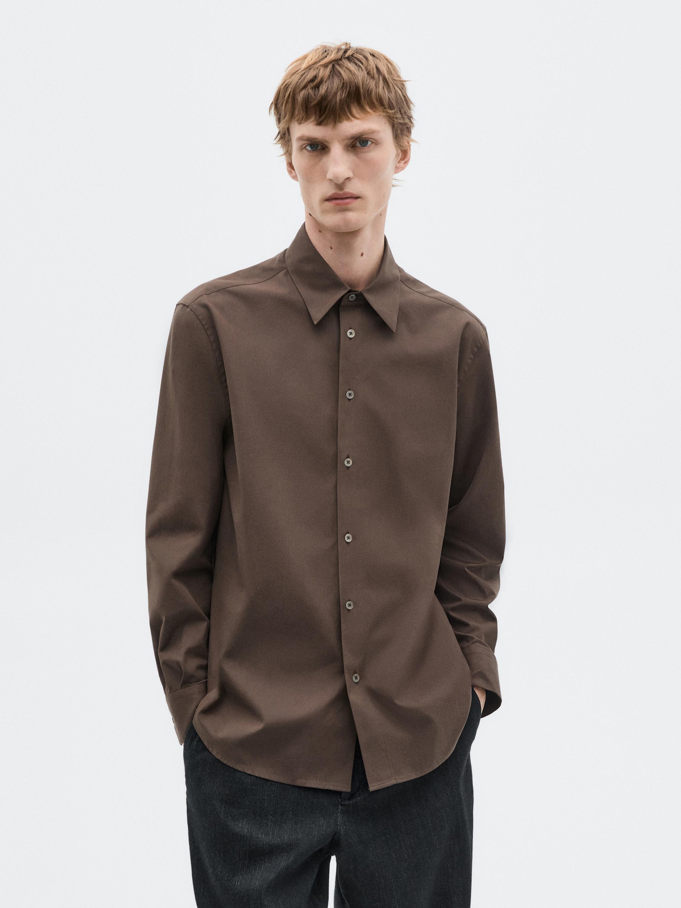 Relaxed fit 100% cotton shirt - LIMITED