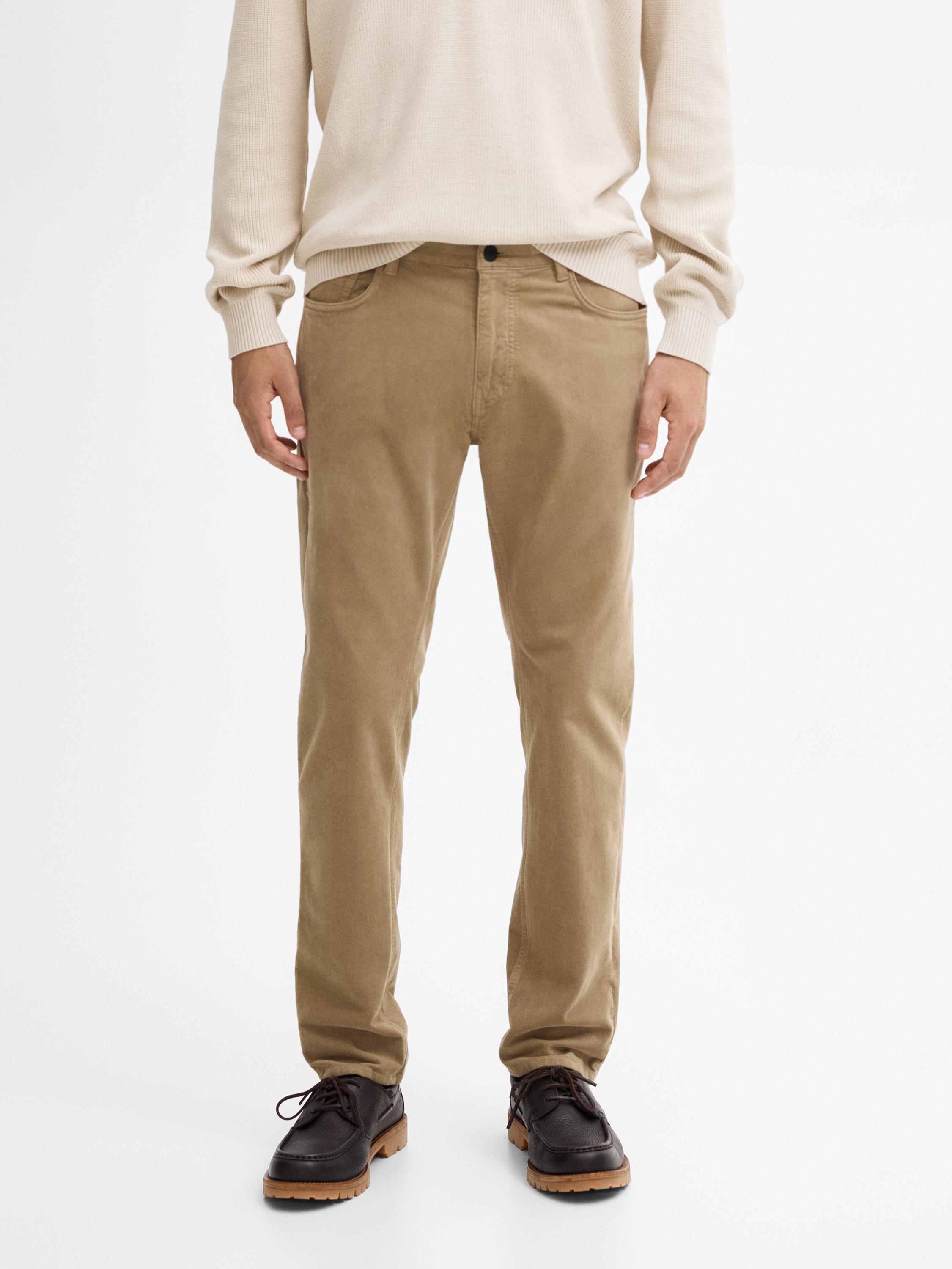 Pantalones de pana para hombre Massimo Dutti