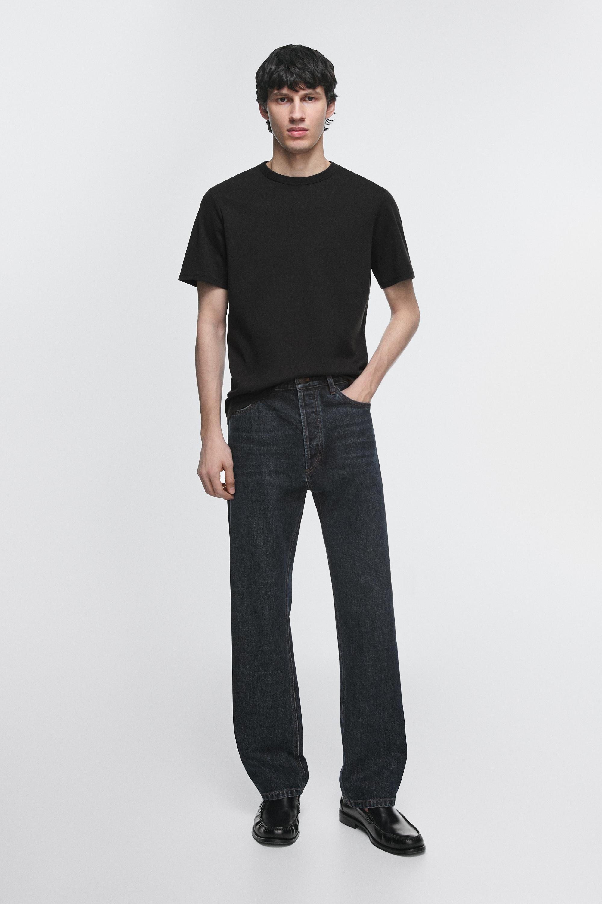 Straight-leg jeans — BLUE