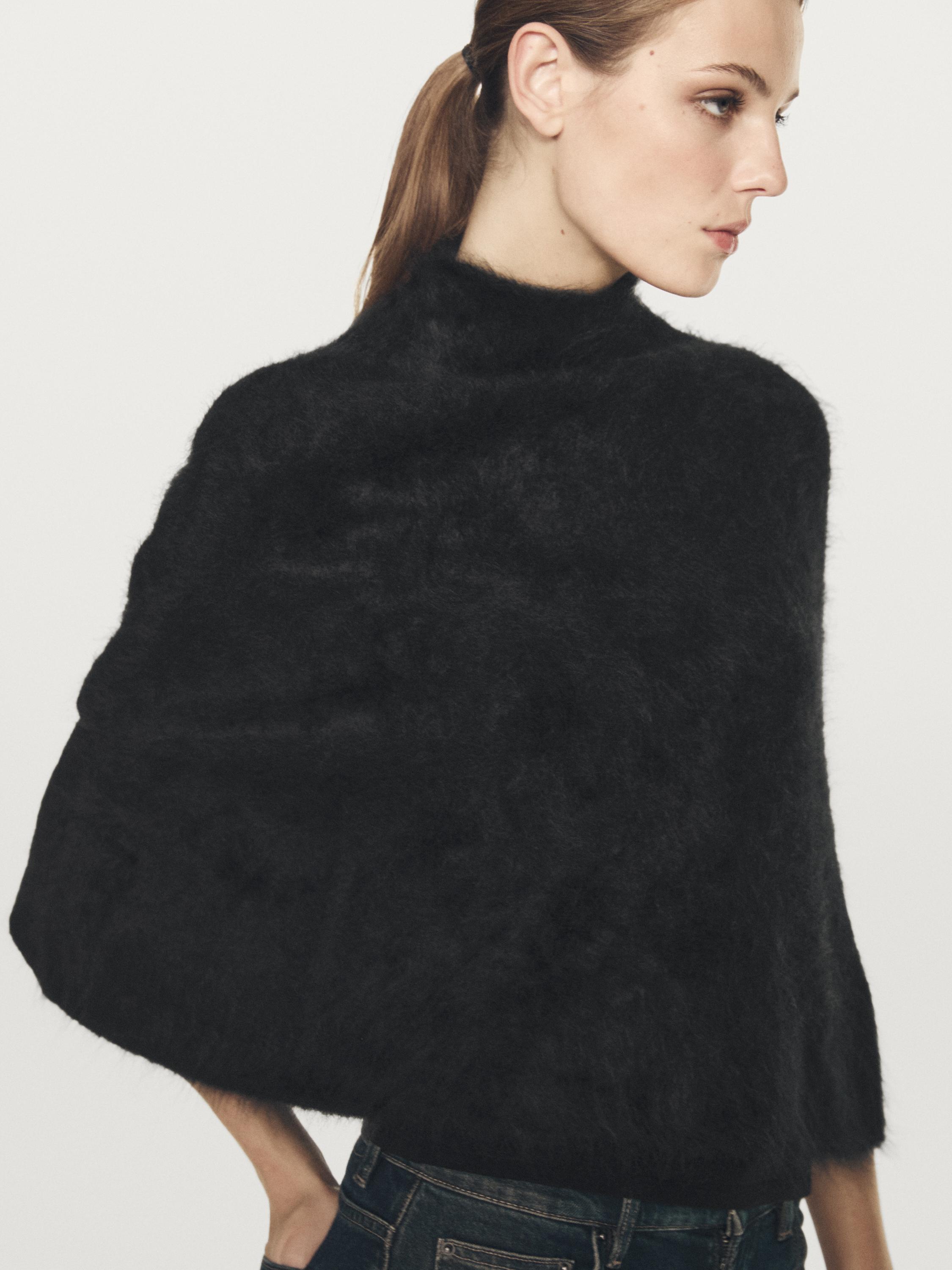 Capa acabado cepillado 100% cashmere