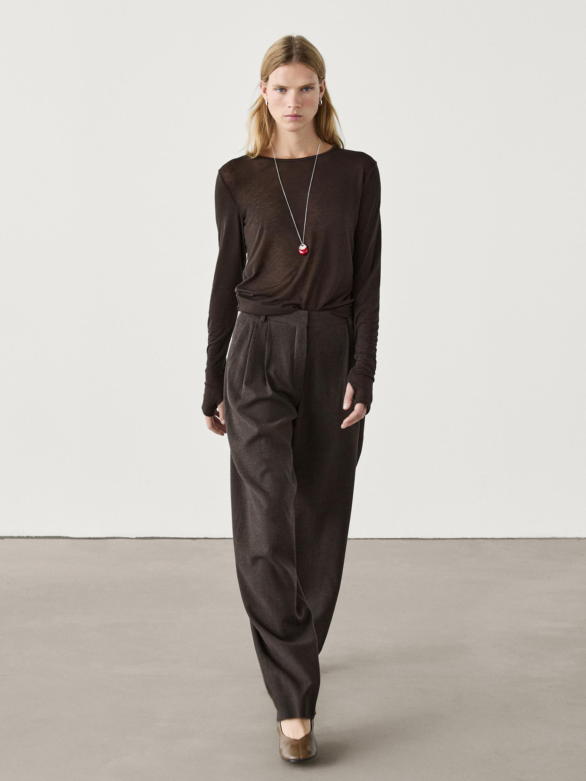 Pantalones De Mujer Massimo Dutti ES pantalones-de-mujer-massimo-dutti-es