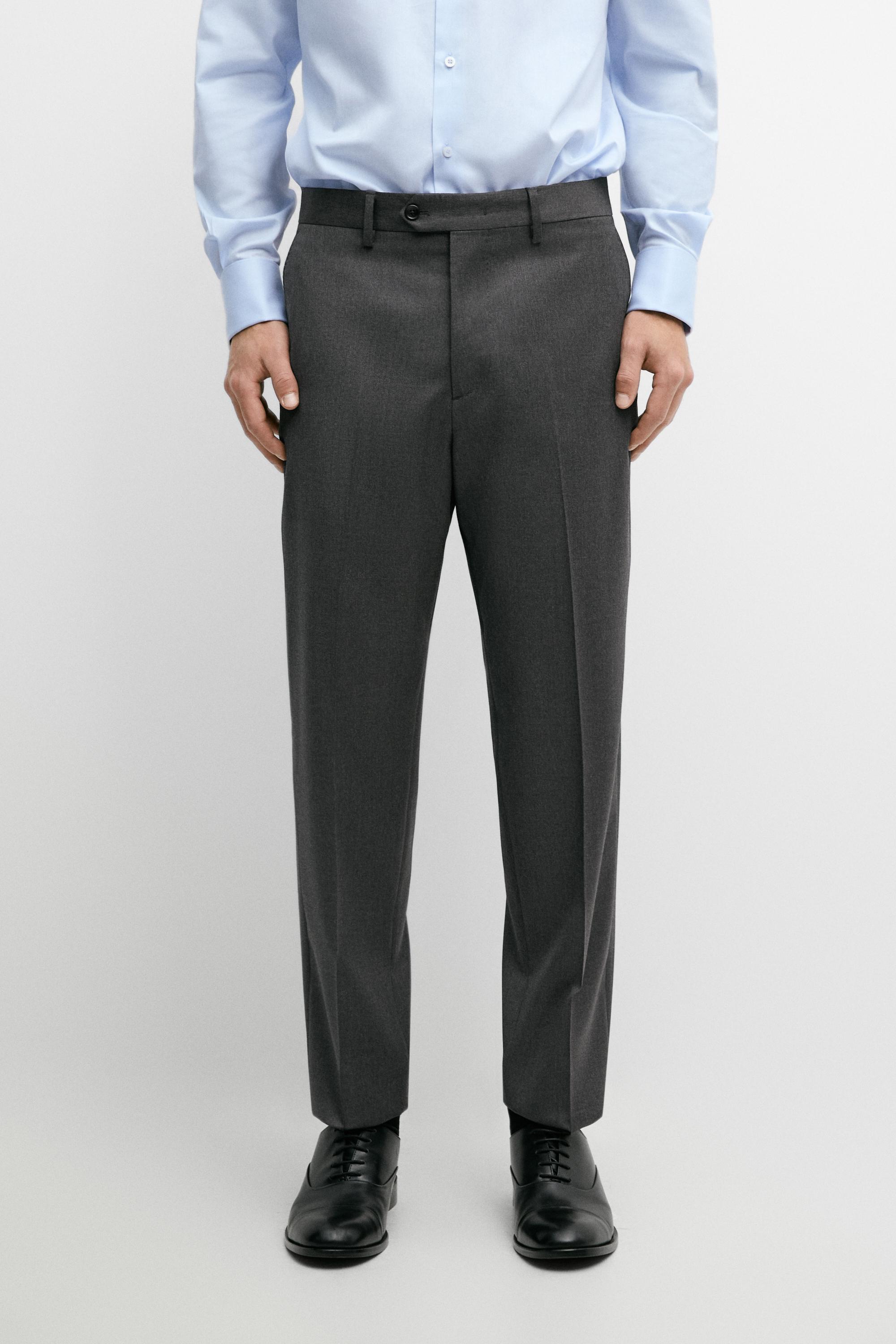 100% Cool Wool Suit Pants