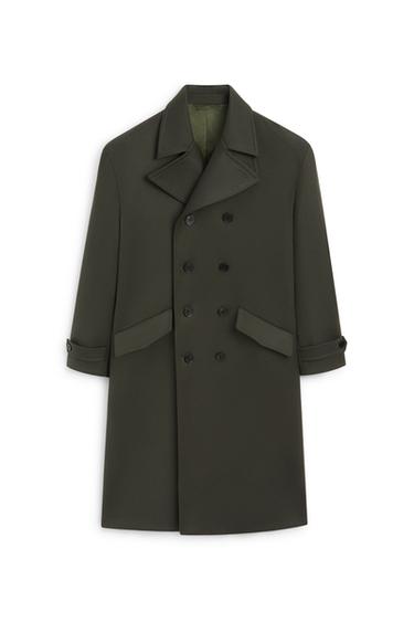 Double-breasted long coat - LIMITED EDITION — GREEN 5