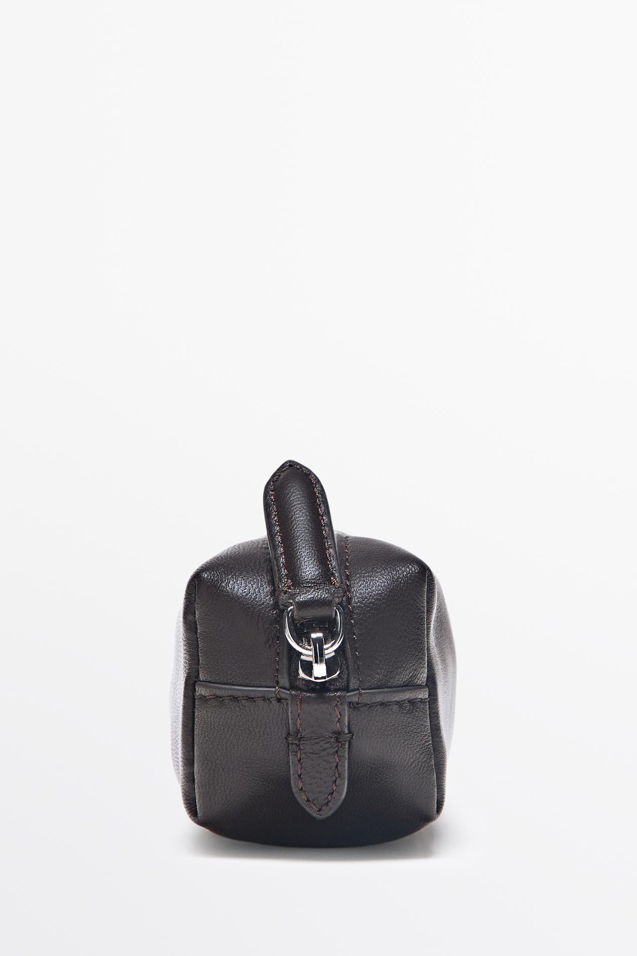 Nappa leather case — BROWN