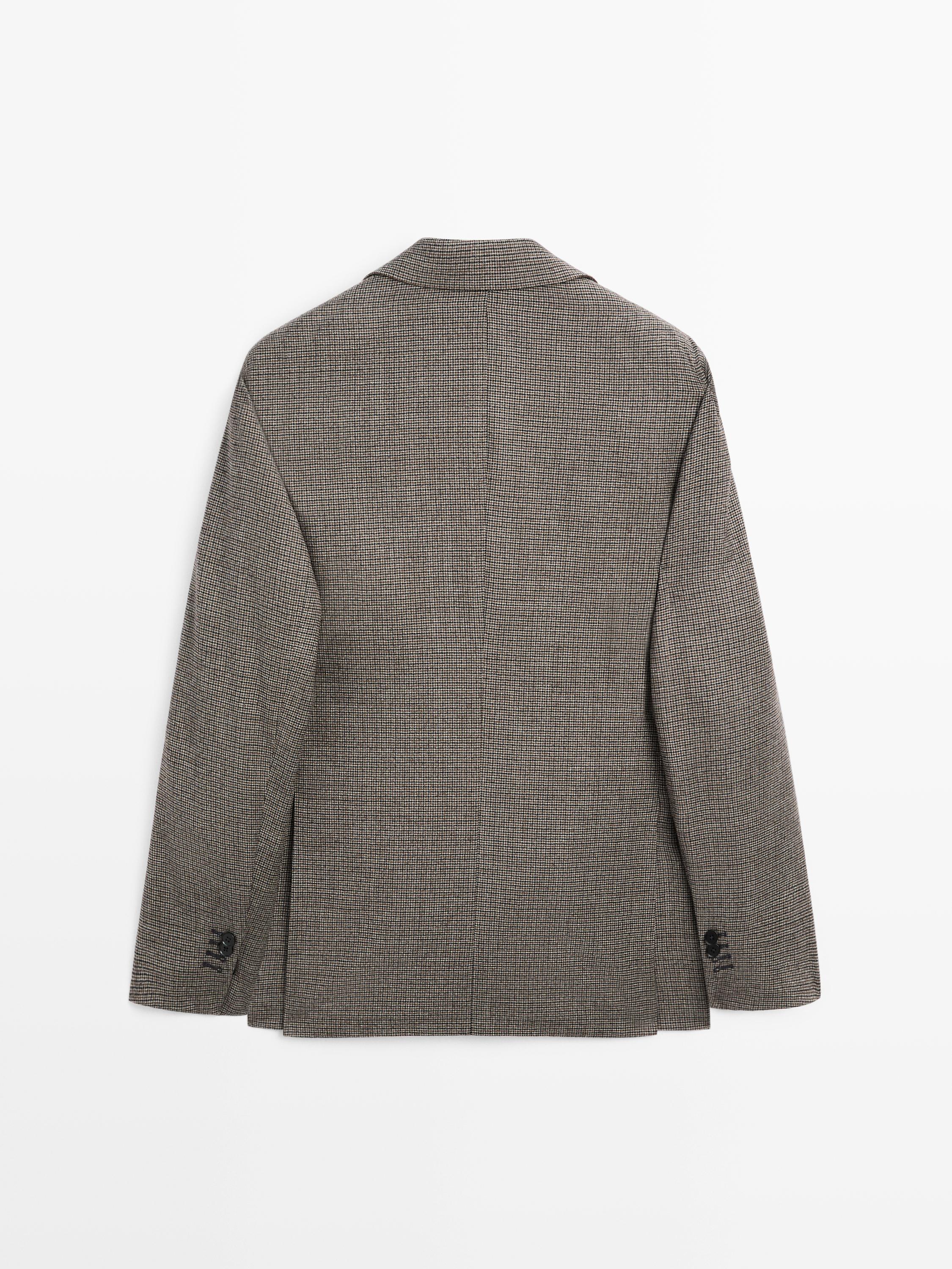 Blazer pied-de-poule