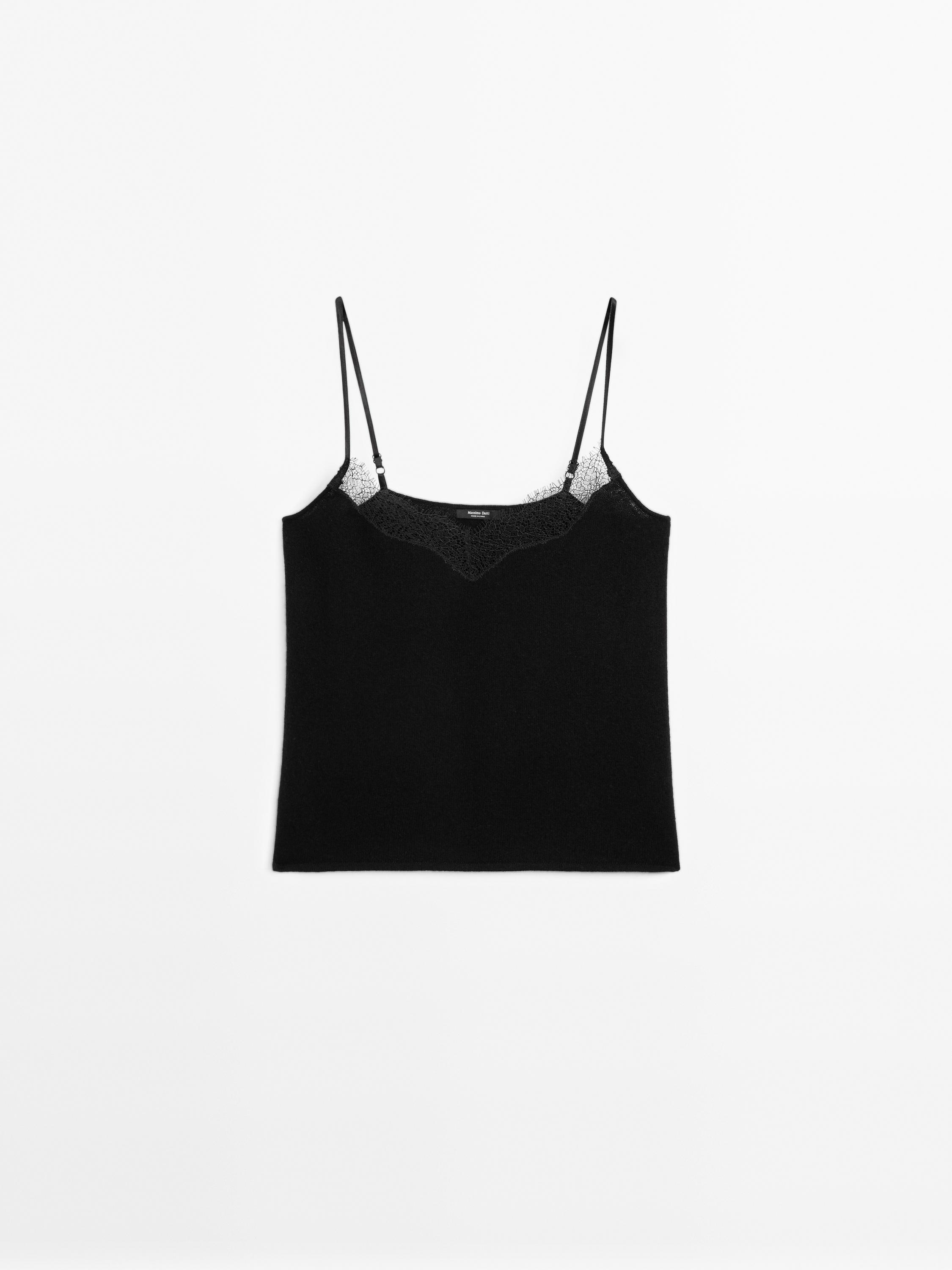 Lingerie lace top