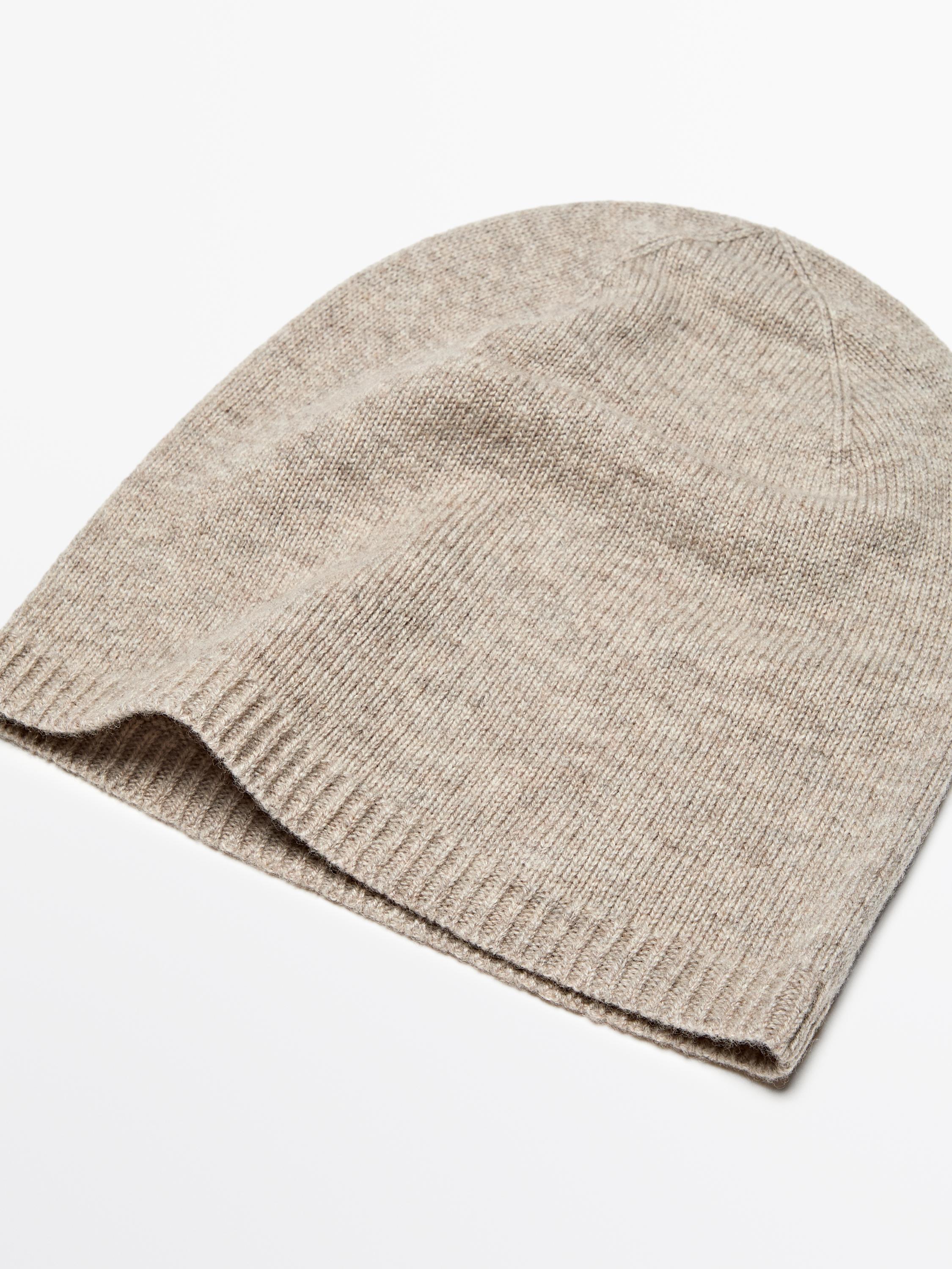 Fine knit beanie