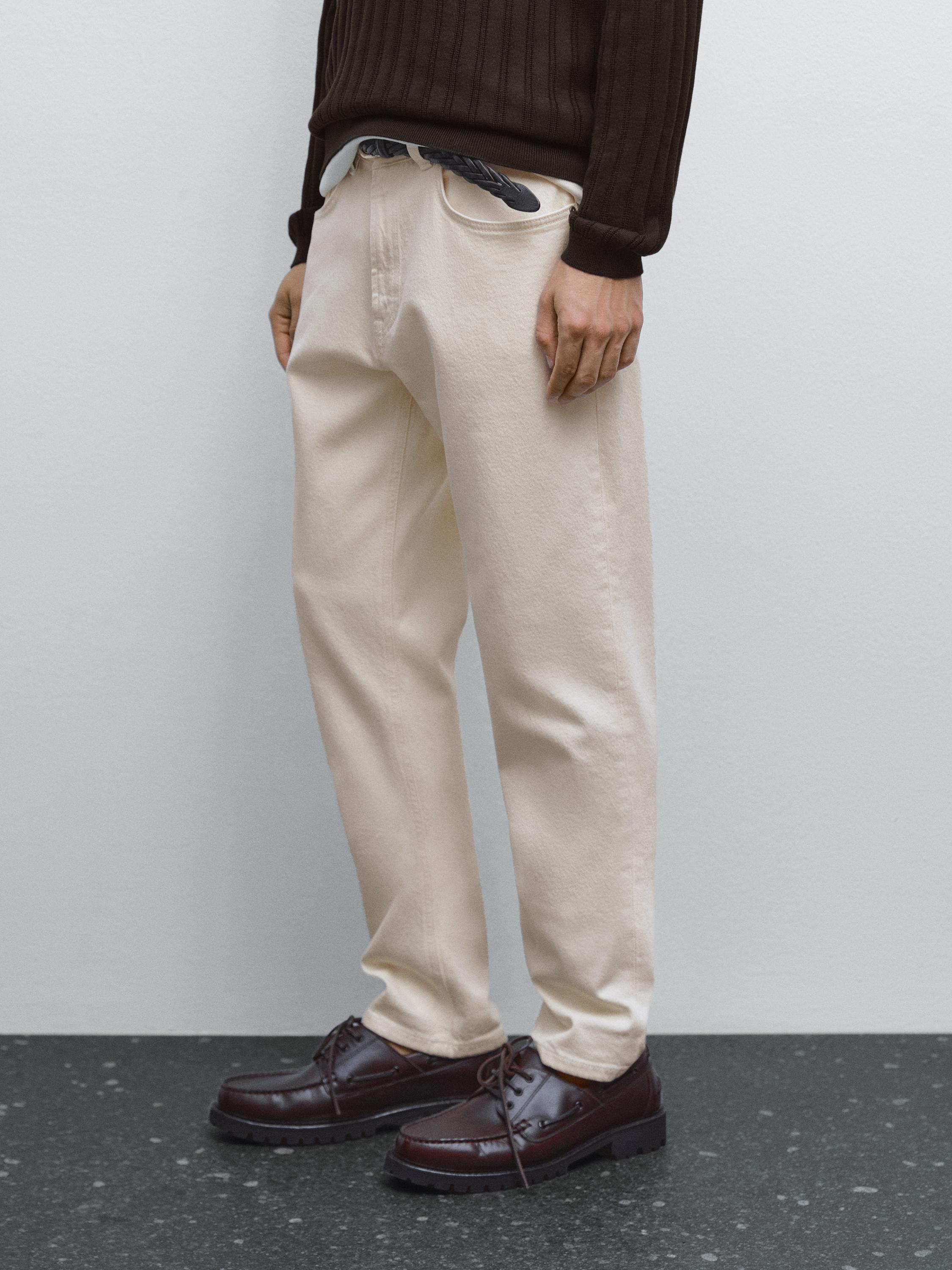 Tapered fit jeans
