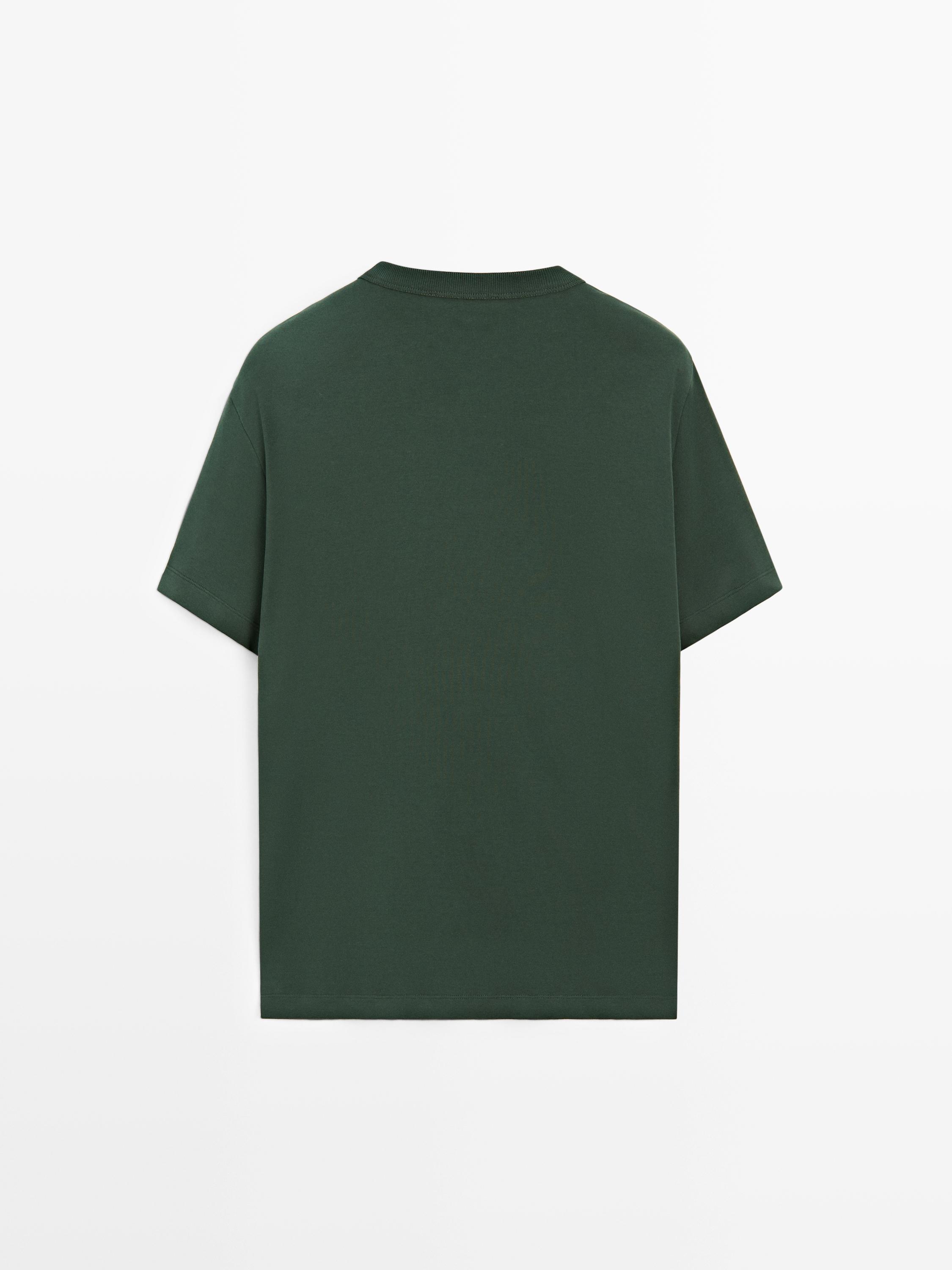 100% cotton short-sleeve T-shirt — BOTTLE