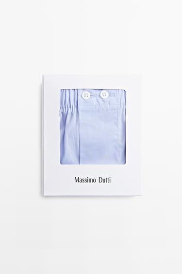Plain poplin boxers — SKY BLUE 5