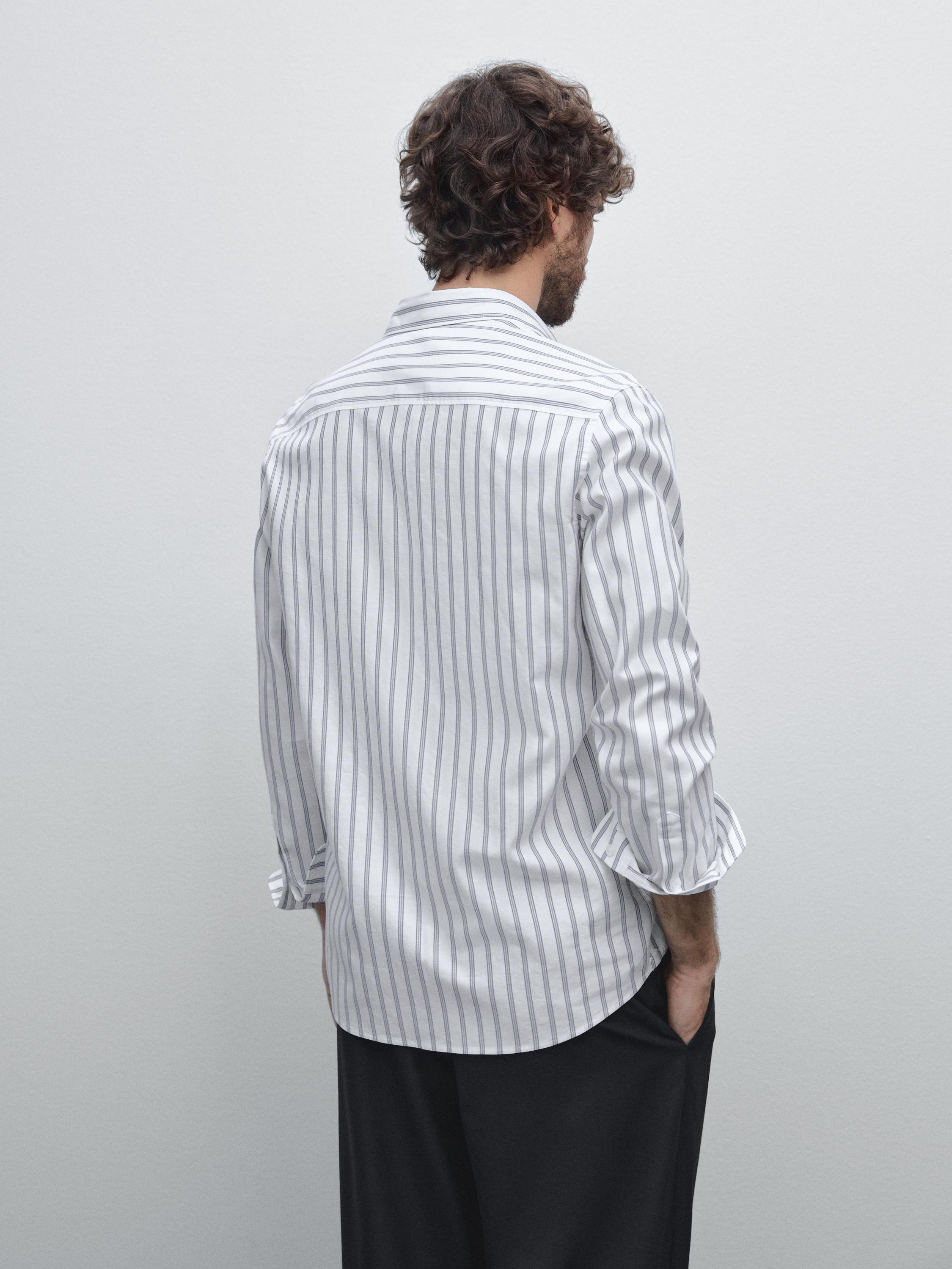 قميص ضيق قطن 100%