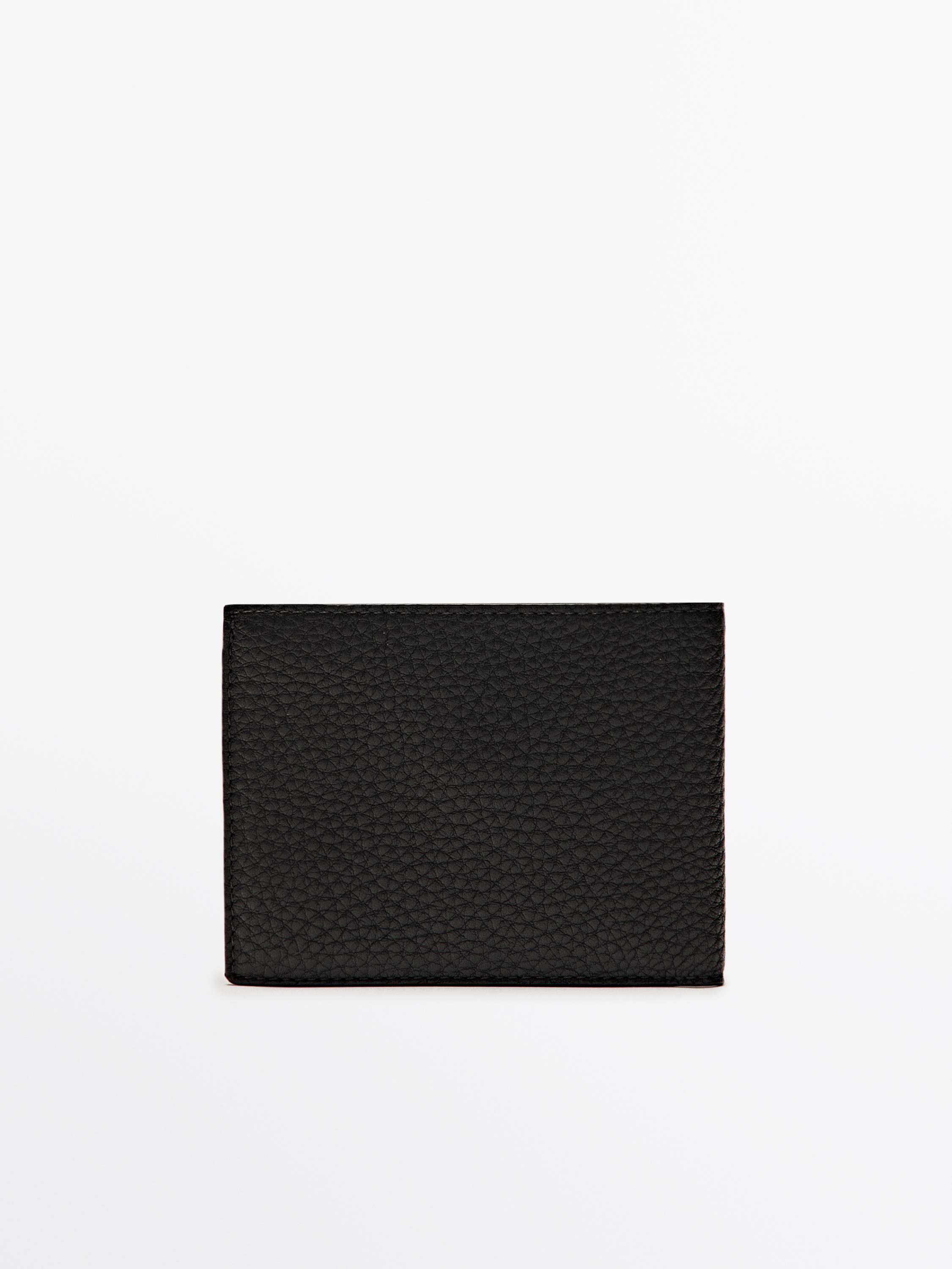 Nappa leather landscape wallet