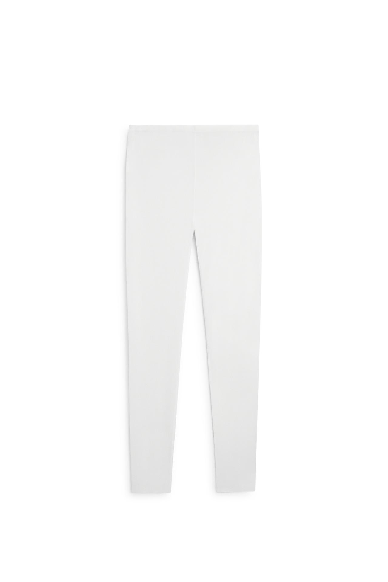 100% silk legging pants - LIMITED EDITION — WHITE