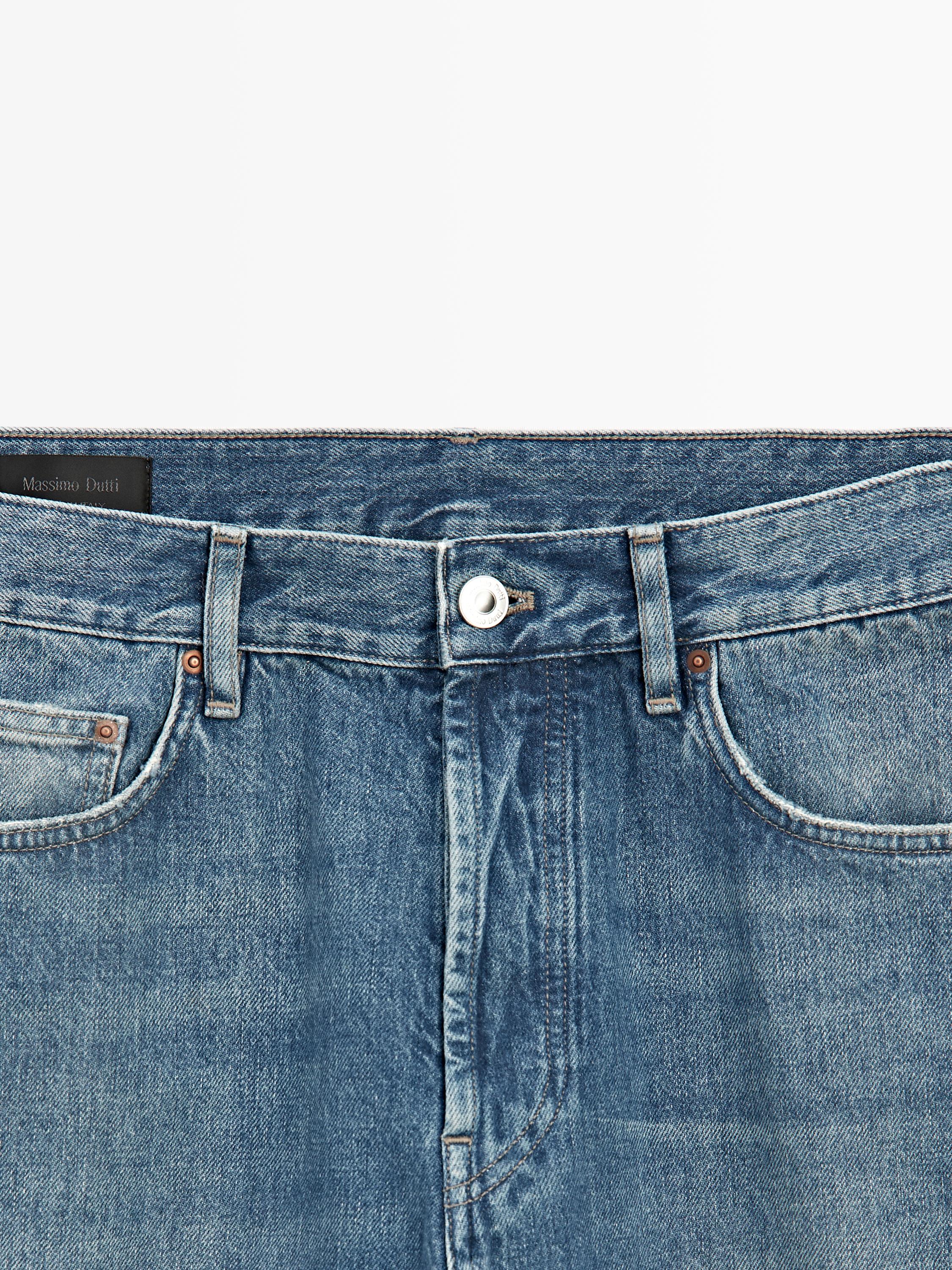 Straight-leg jeans — INDIGO