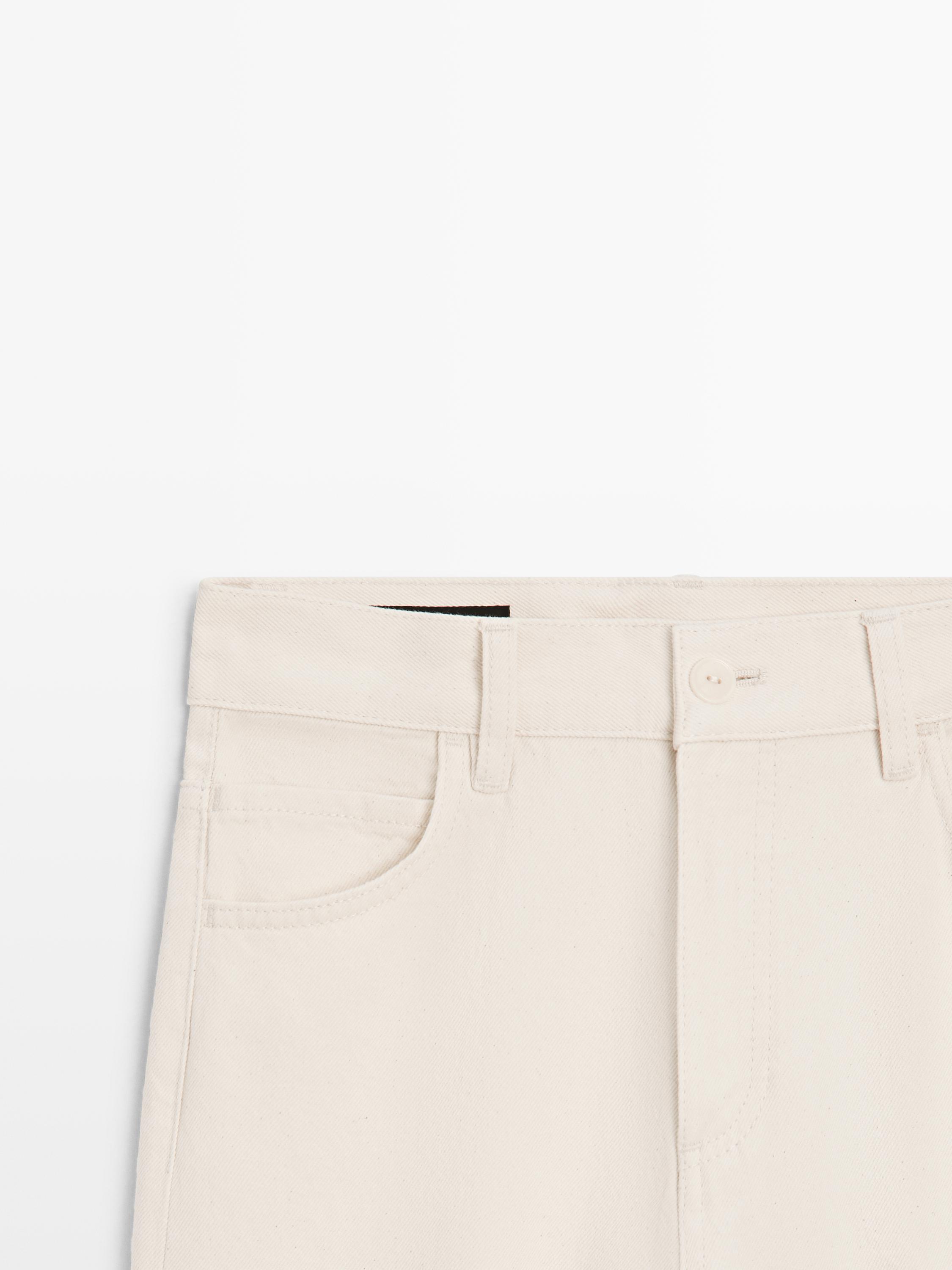 High-waist palazzo jeans — CREAM