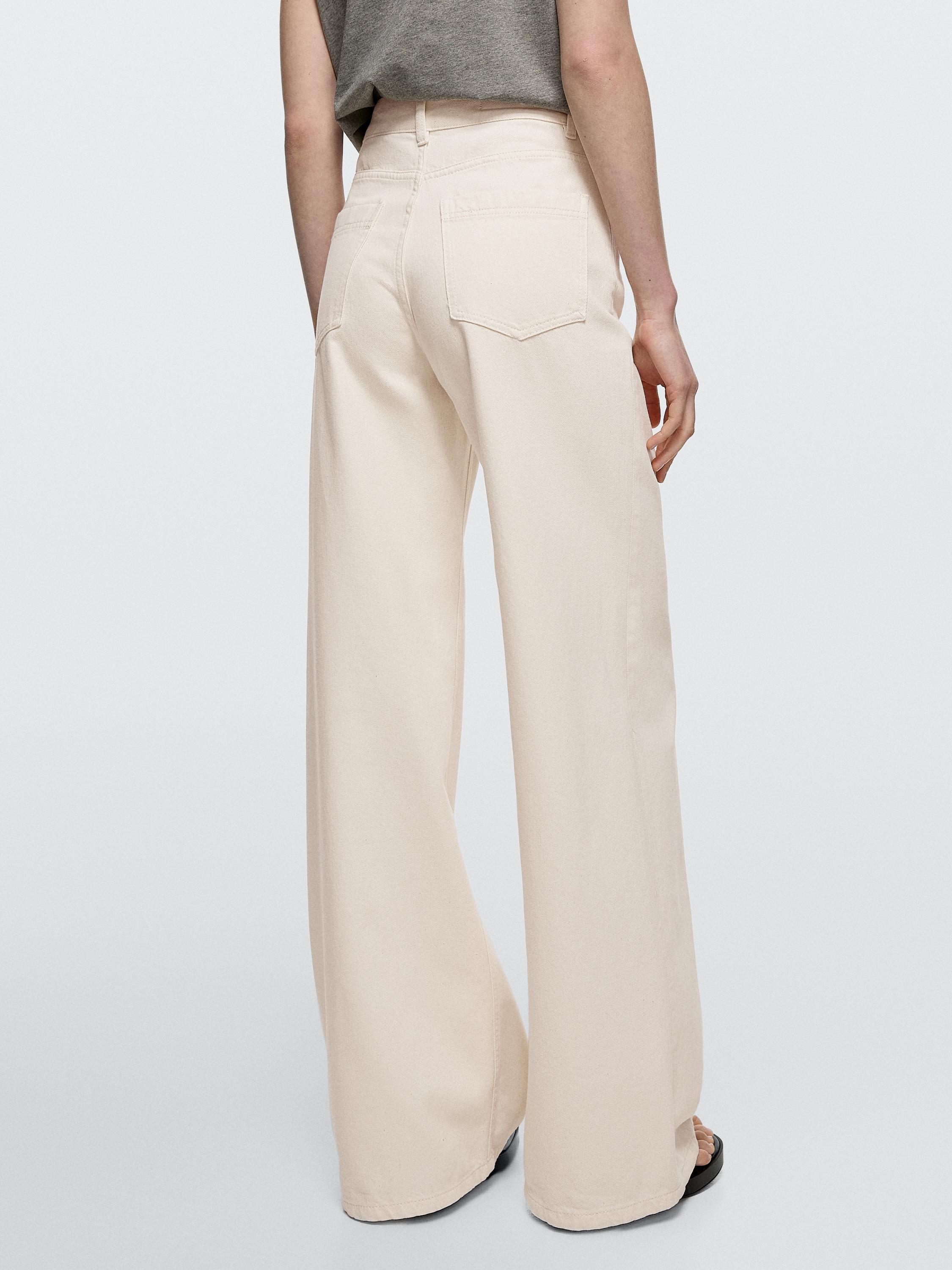 High-waist wide-leg jeans — CREAM
