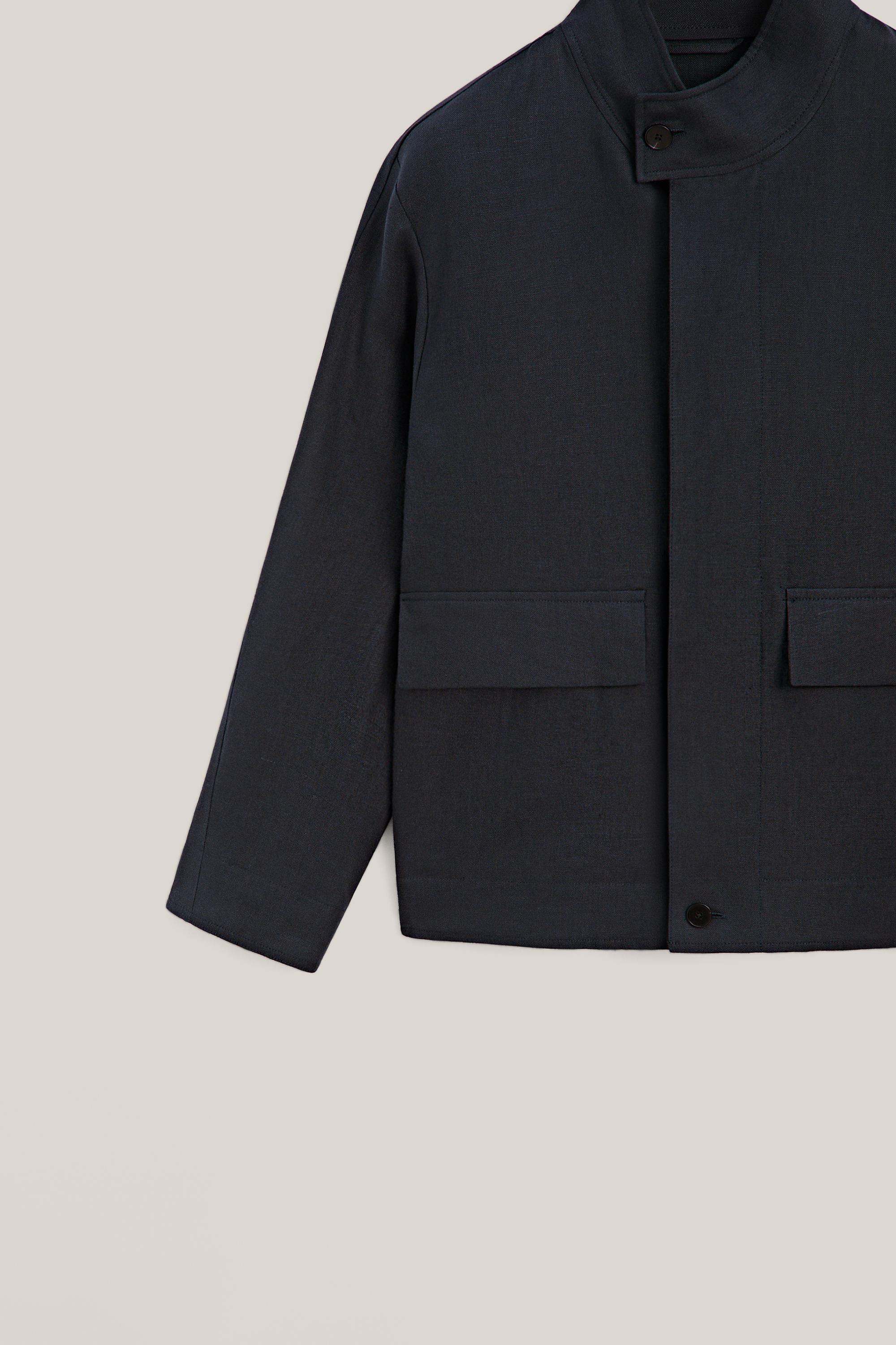 Total look linen overshirt - LIMITED EDITION — NAVY BLUE