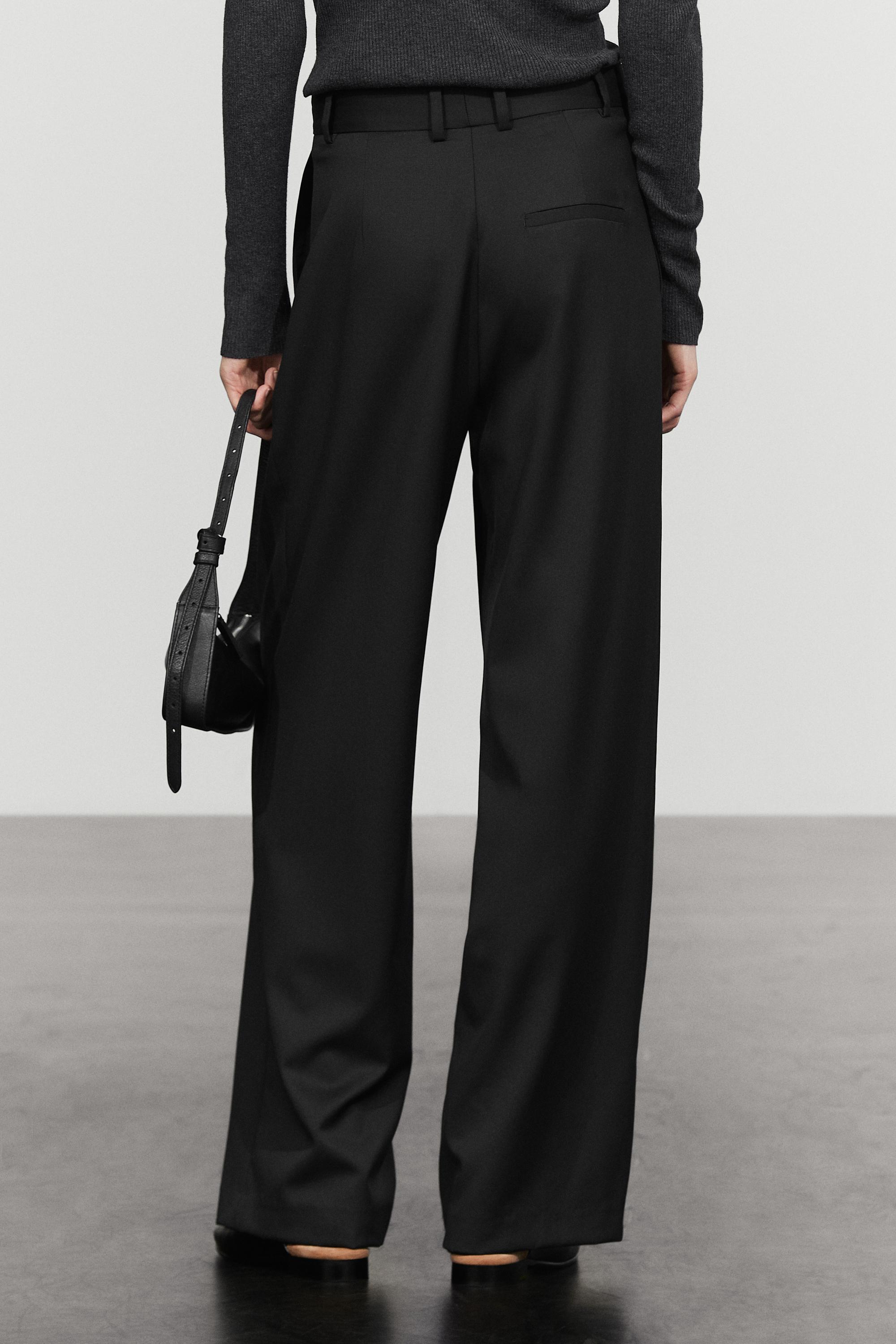 Extra fine wool pleated pants - thumbnail 5