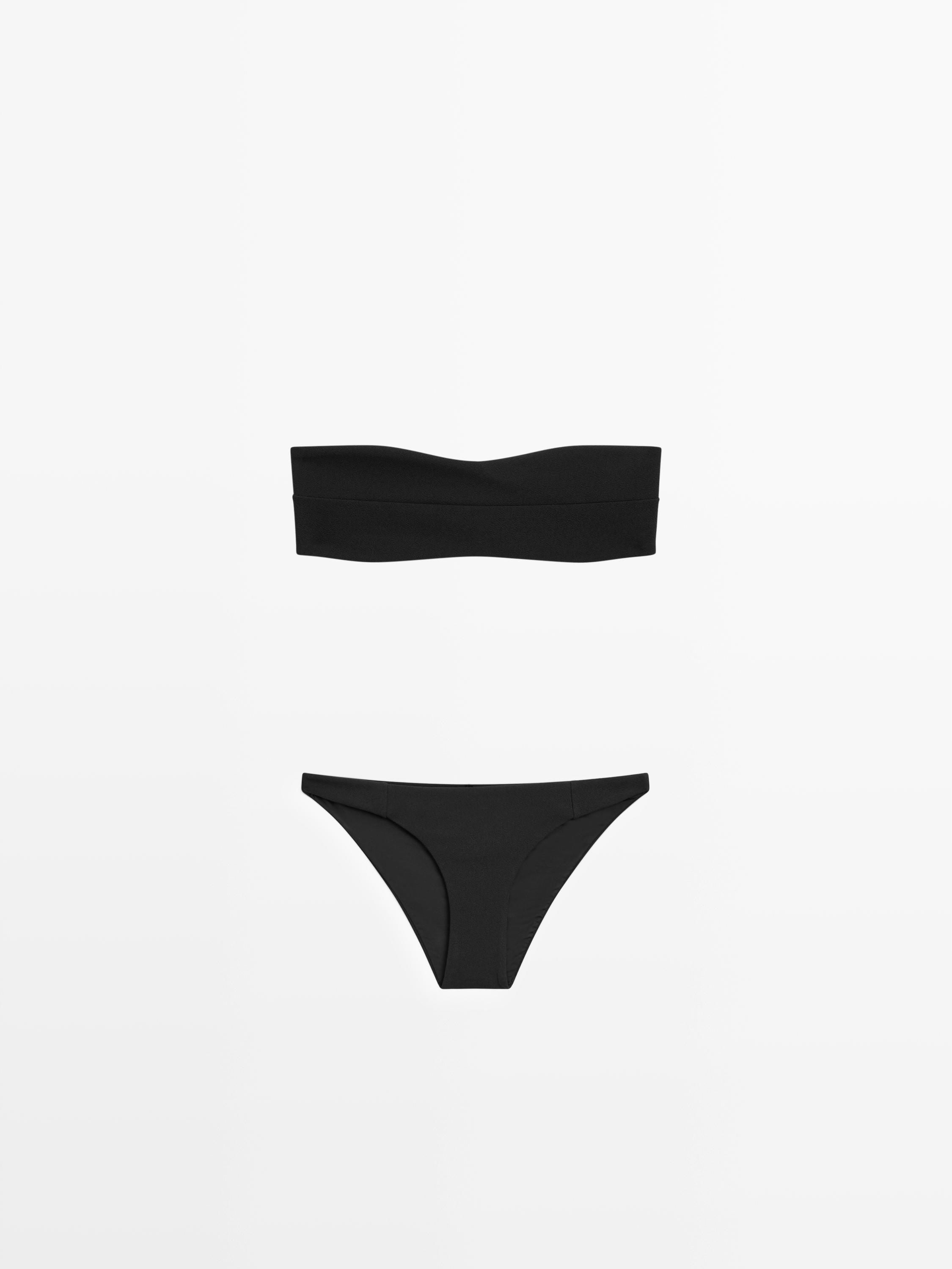 Bikini bottoms co-ord bandeau